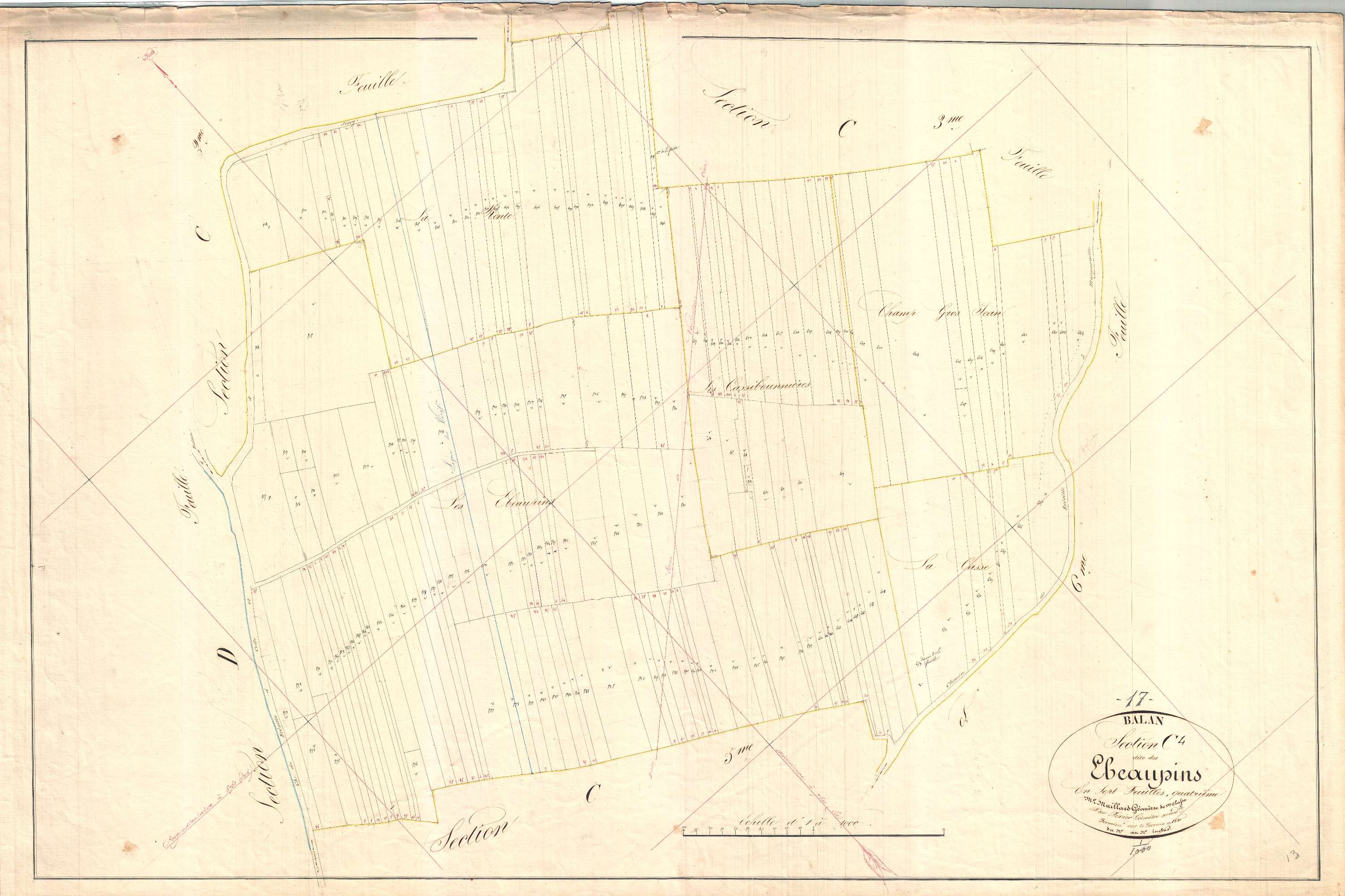 Ballans - Section C4 dite des Ebaupins.