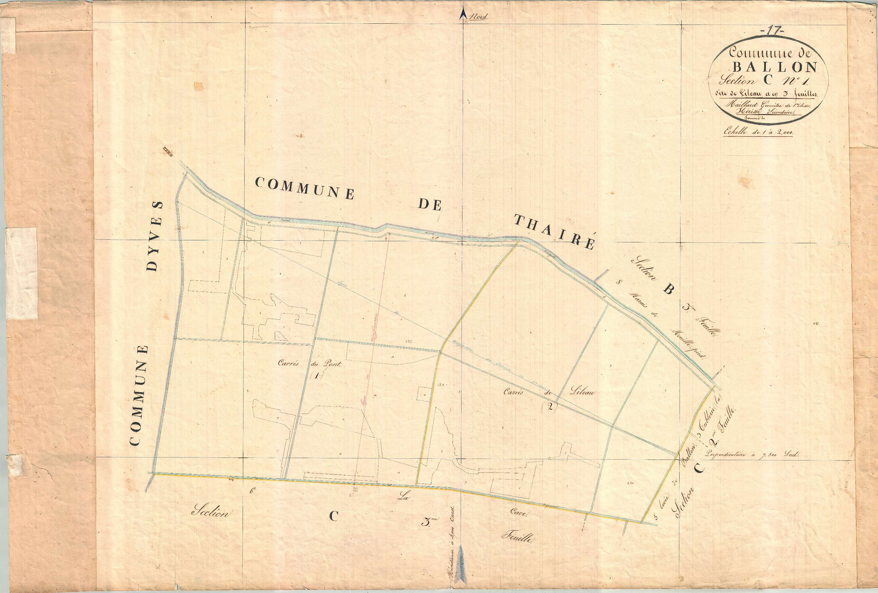 Ballon - Section C1 dite de Lileau.