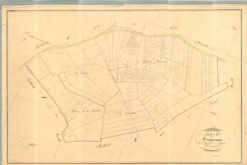 La Barde - Section E5 dite de Fragneau.