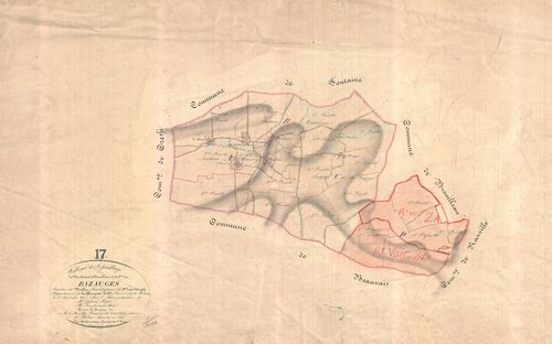 Bazauges - Tableau d'assemblage.
