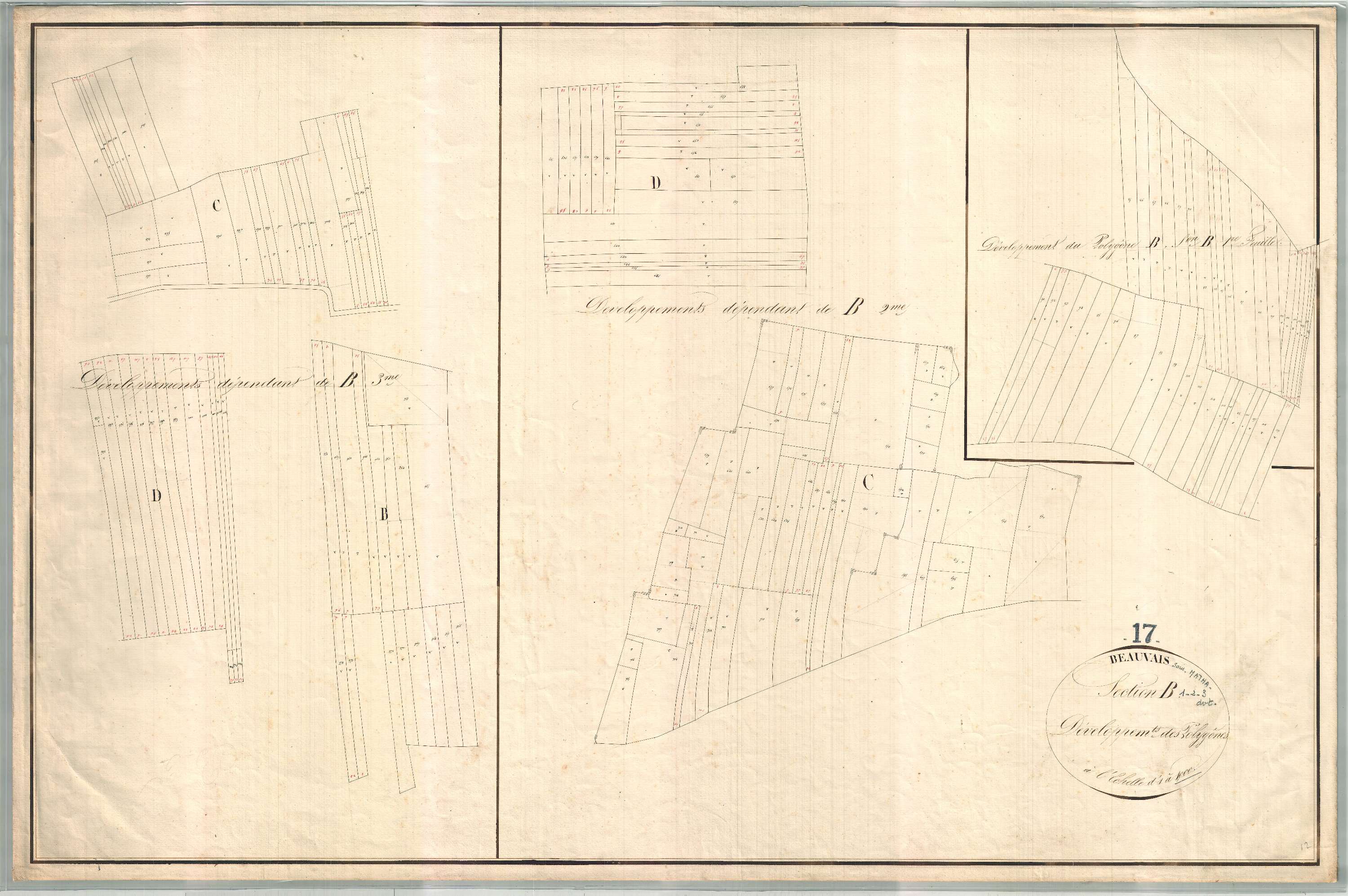 Beauvais-sur-Matha - Section B développement dite de la Bourselenne.