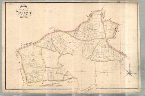 La Benâte - Section A1 dite du Bourg.