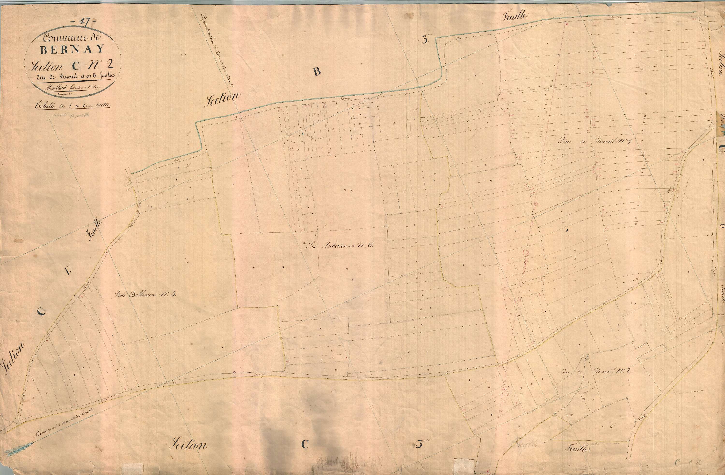 Bernay-Saint-Martin - Section C2 dite de Vineuil.