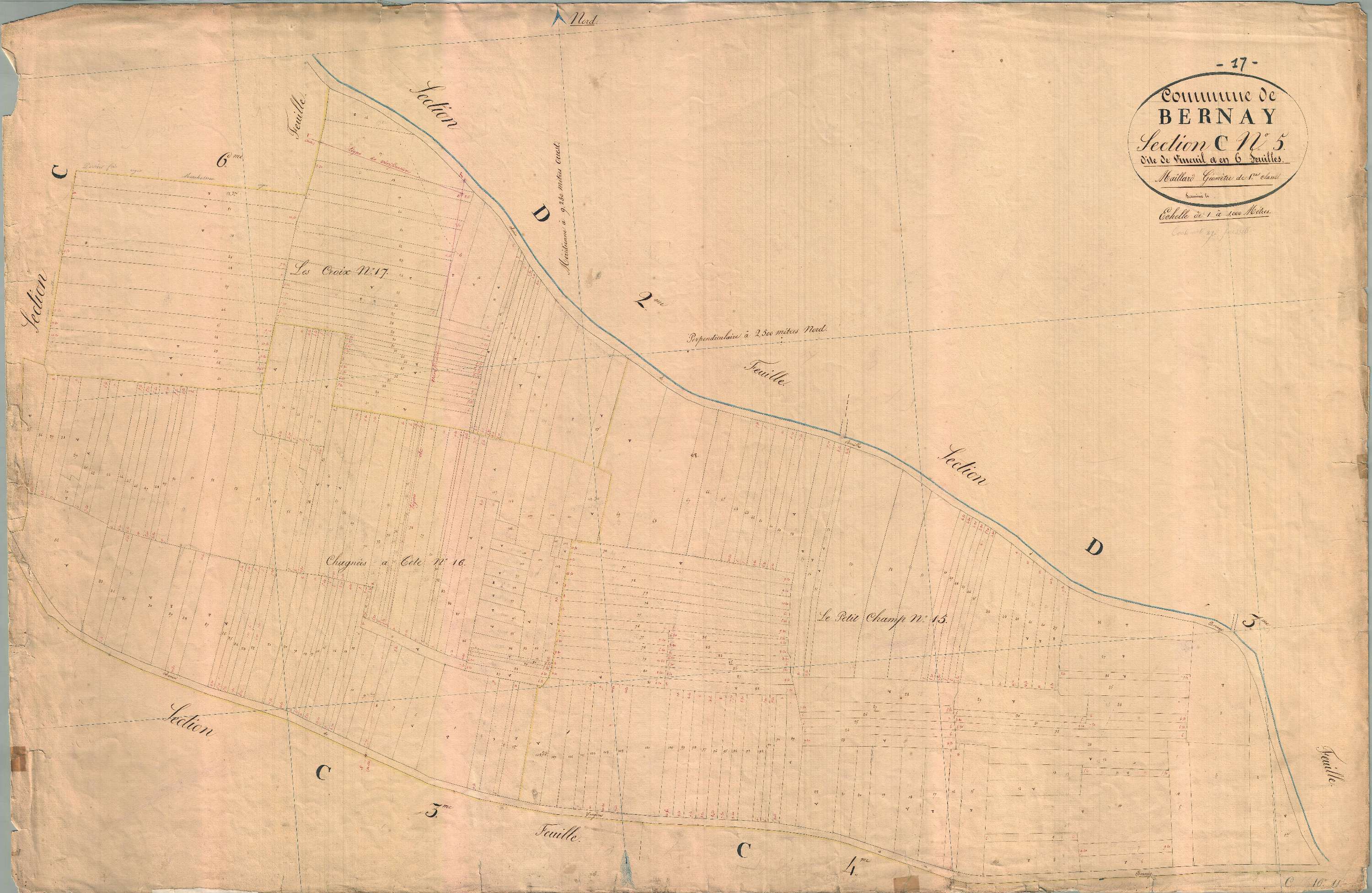 Bernay-Saint-Martin - Section C5 dite de Vineuil.