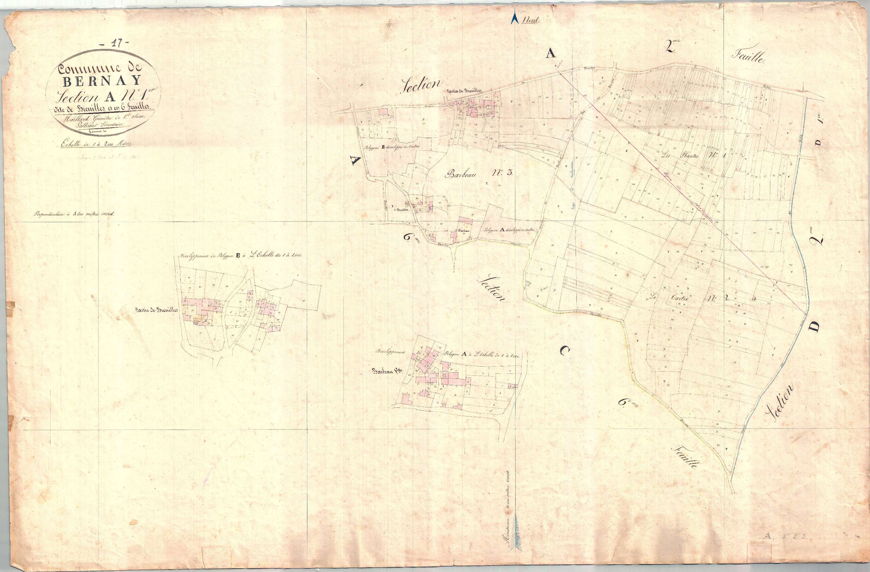 Bernay-Saint-Martin - Section A1 dite de Breuilles.