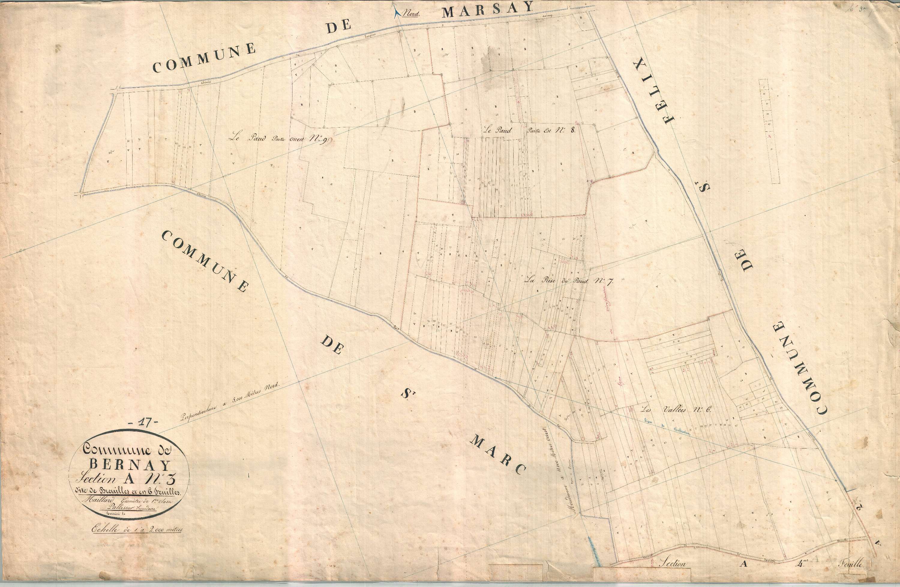 Bernay-Saint-Martin - Section A3 dite de Breuilles.