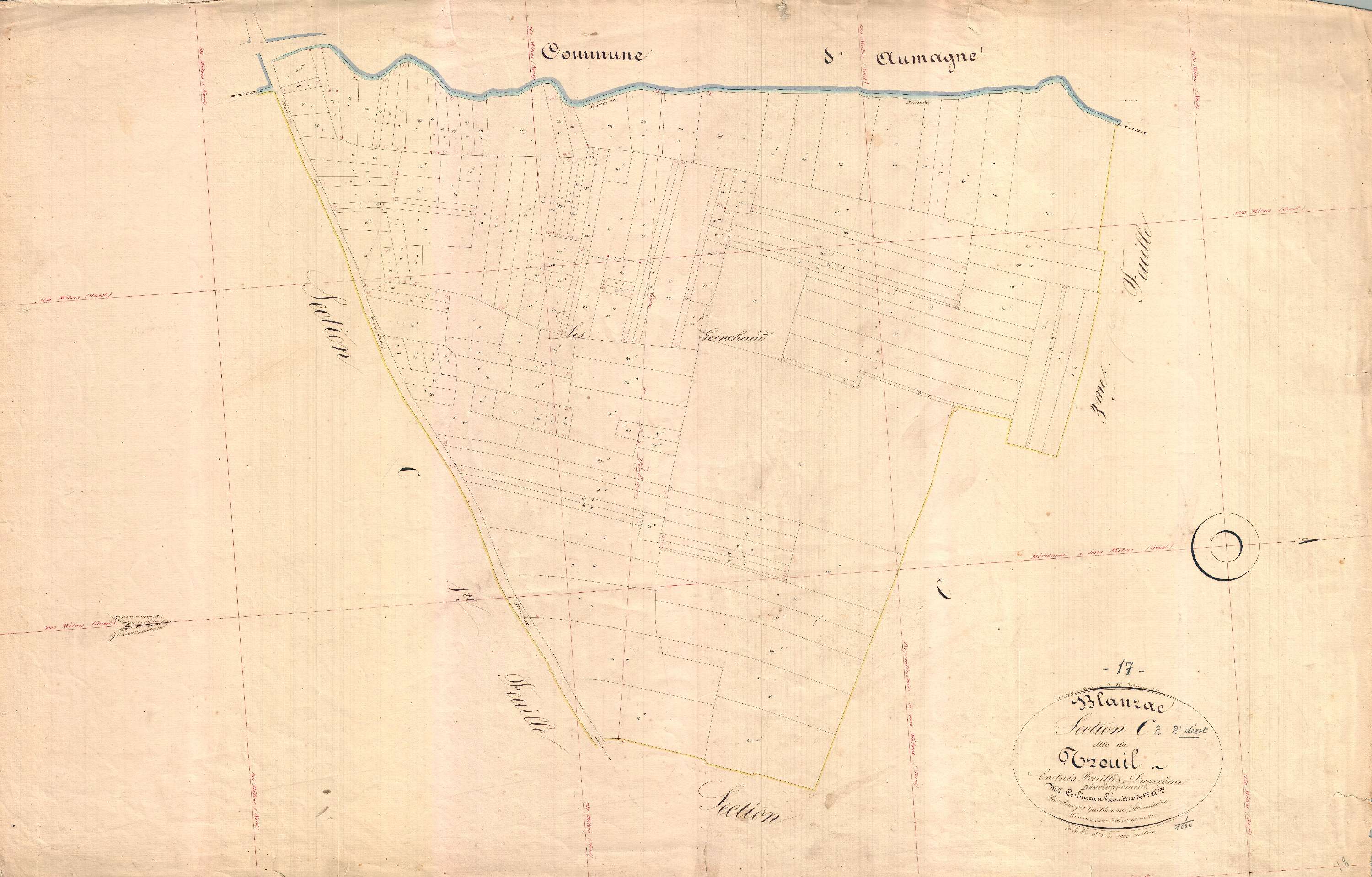 Blanzac-lès-Matha - Section C2 developpement dite du Treuil.