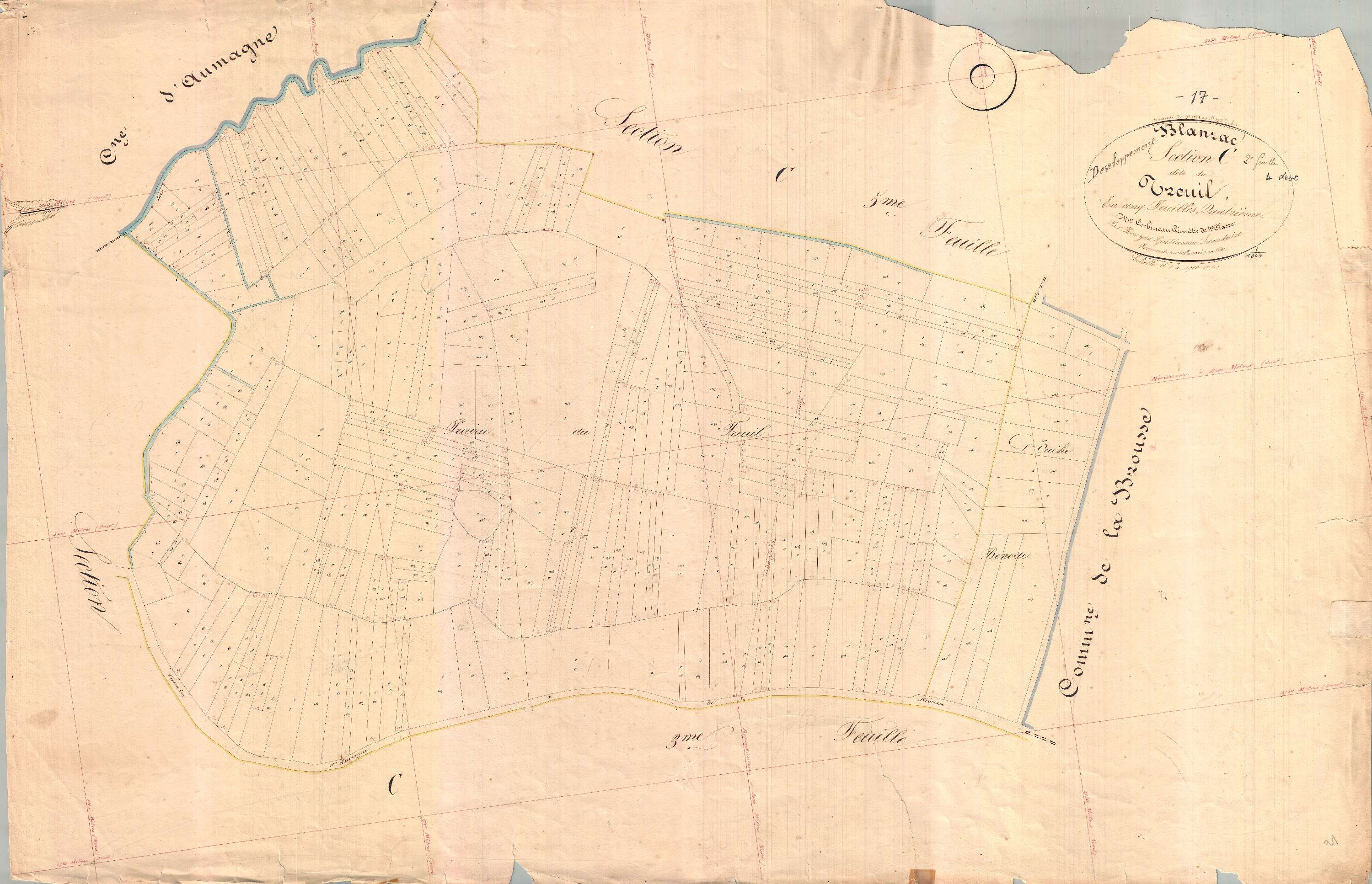 Blanzac-lès-Matha - Section C2 developpement dite du Treuil.