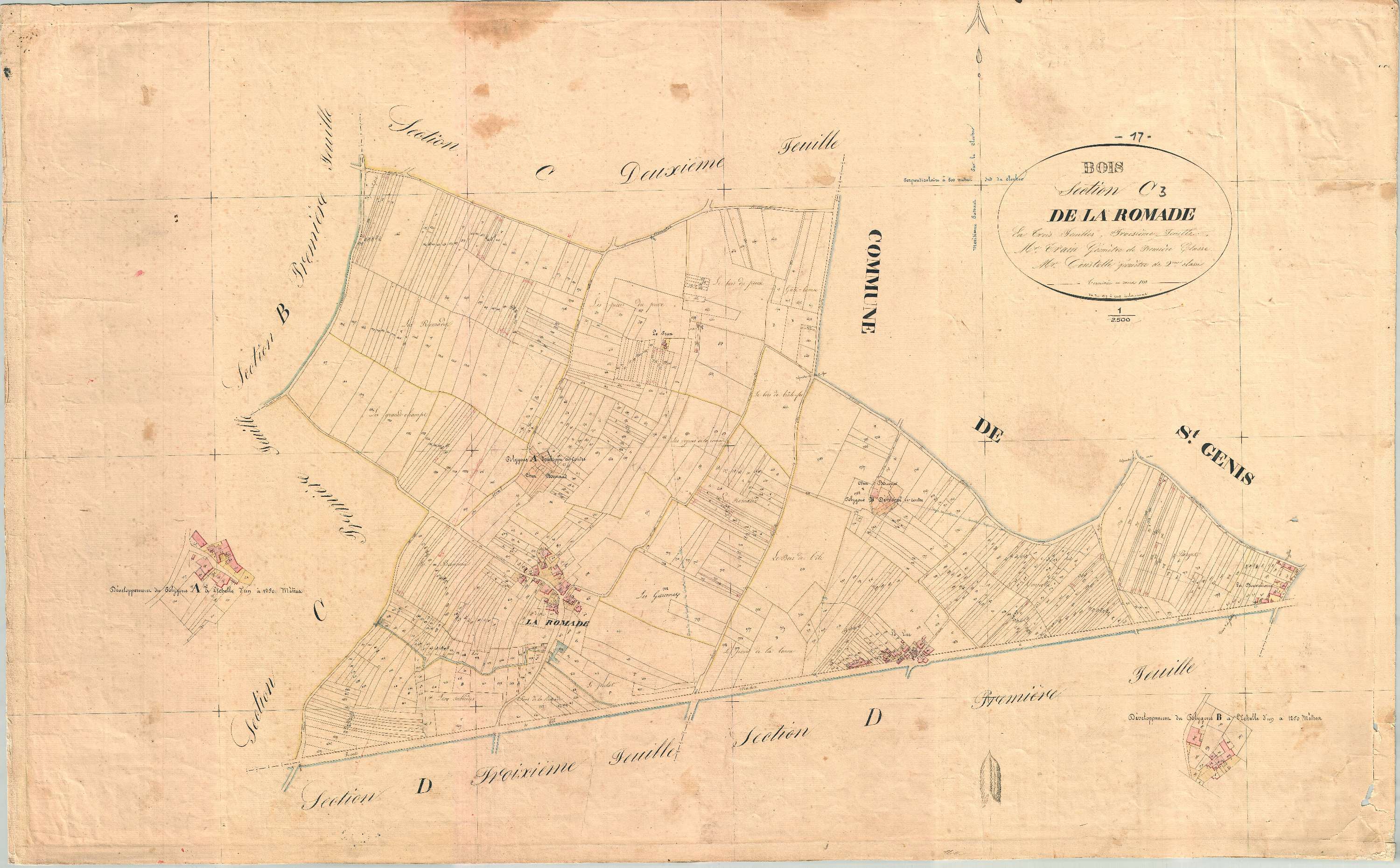 Bois - Section C3 dite de la Romade.