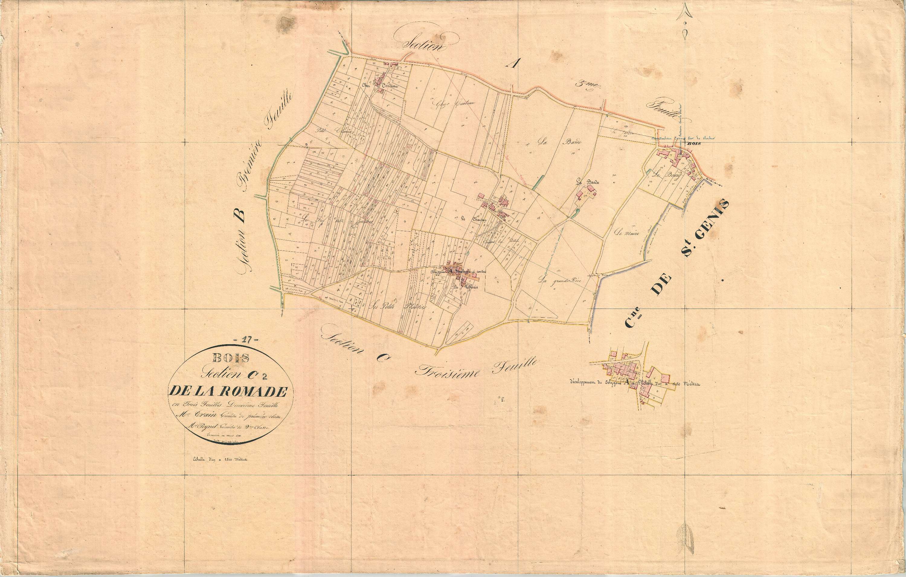 Bois - Section C2 dite de la Romade.