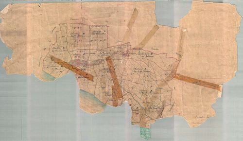 Le Bois-Plage-en-Ré - Tableau d'assemblage. [document en mauvais état]