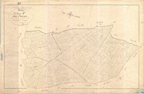 Le Bois-Plage-en-Ré - Section F1 dite des Clairais.