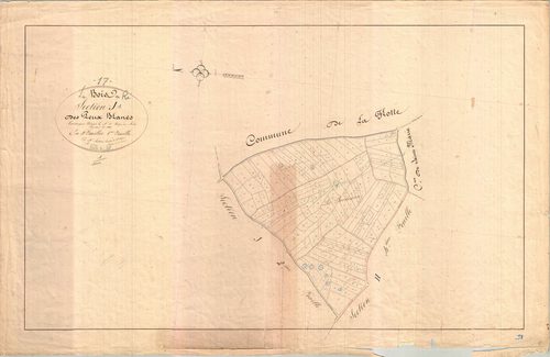 Le Bois-Plage-en-Ré - Section J1 dite des Peux Blancs.