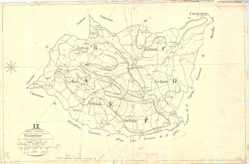 Boisredon - Tableau d'assemblage.