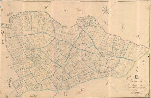 Boisredon - Section D1 dite de Breuillet.
