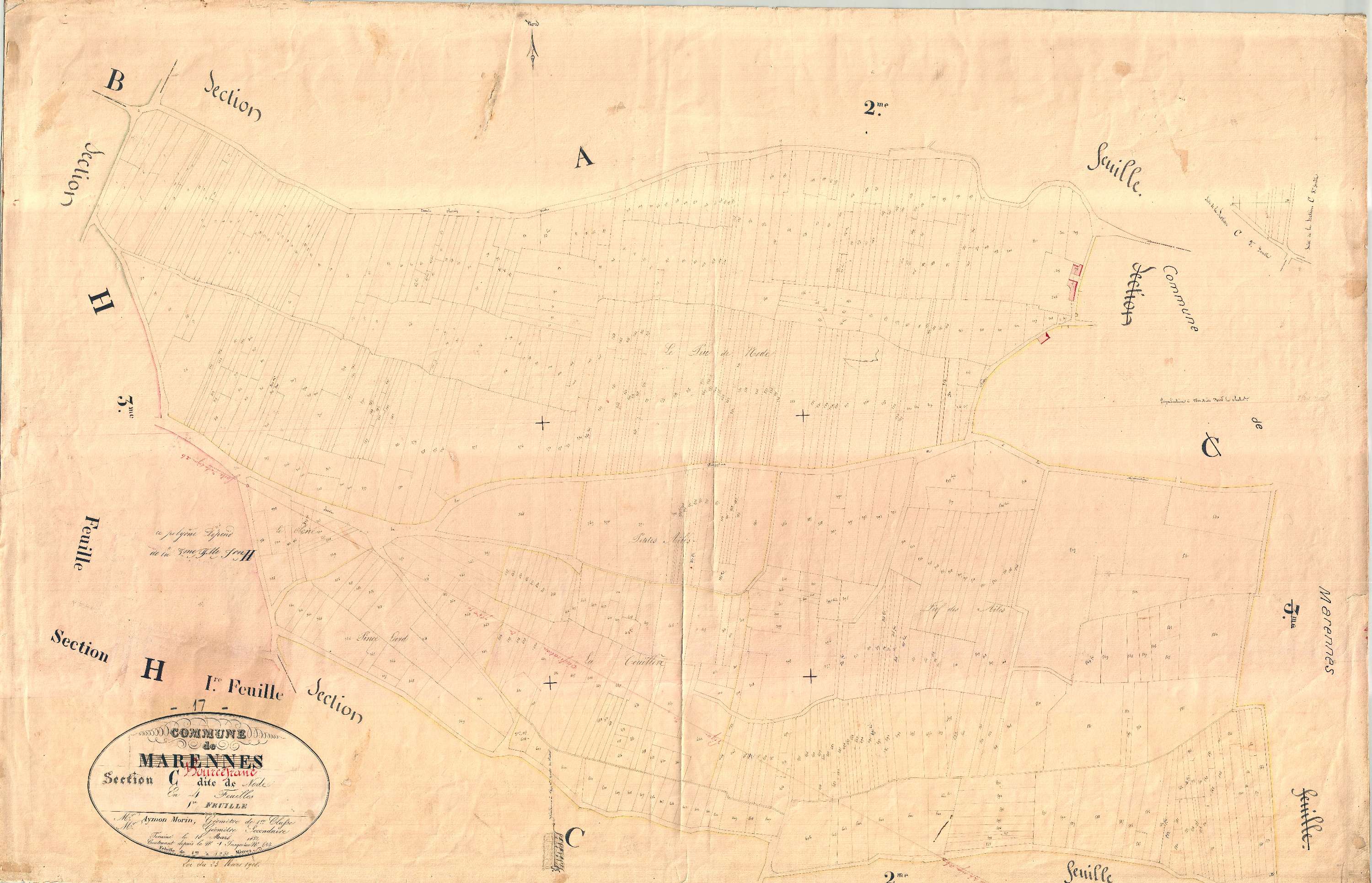 Bourcefranc-le-Chapus - Section C1 dite de Node.