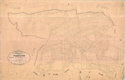 Bourcefranc-le-Chapus - Section A1 dite d'Aix.