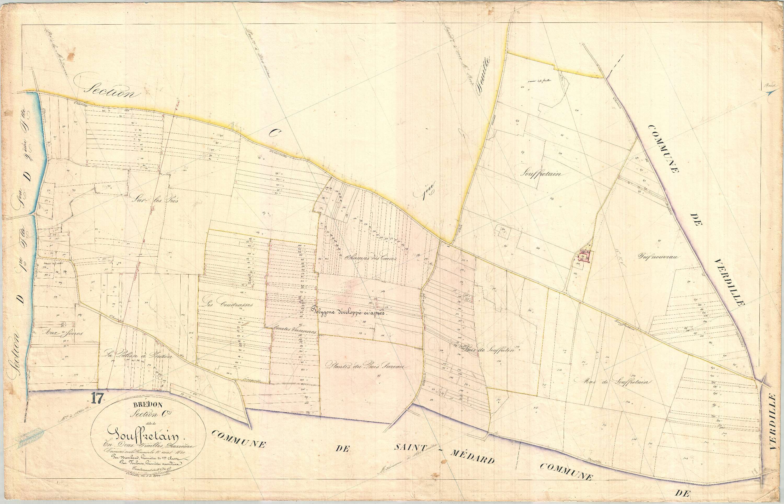 Bresdon - Section C2 dite de Souffretain.