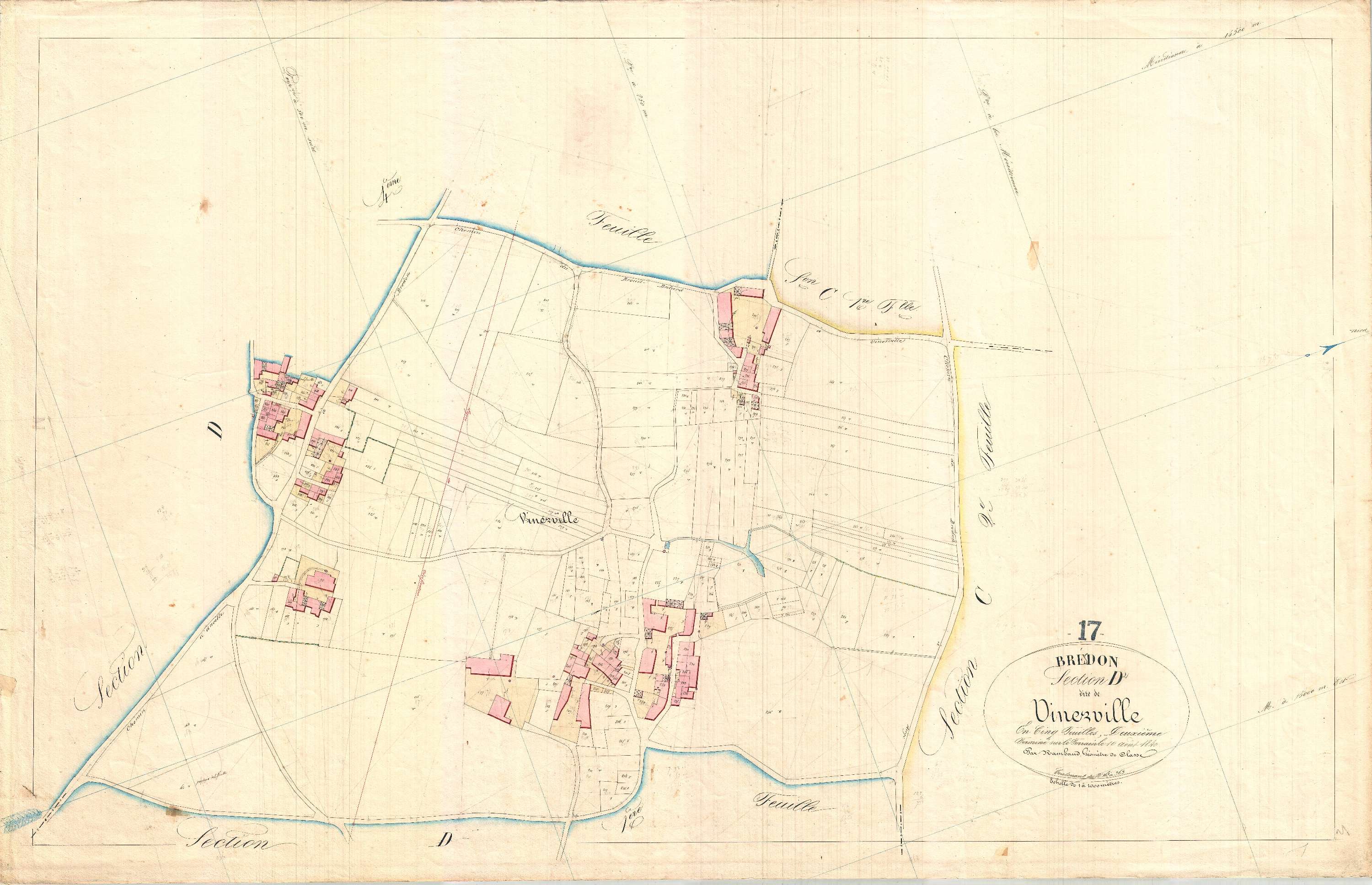 Bresdon - Section D2 dite de Vinerville.