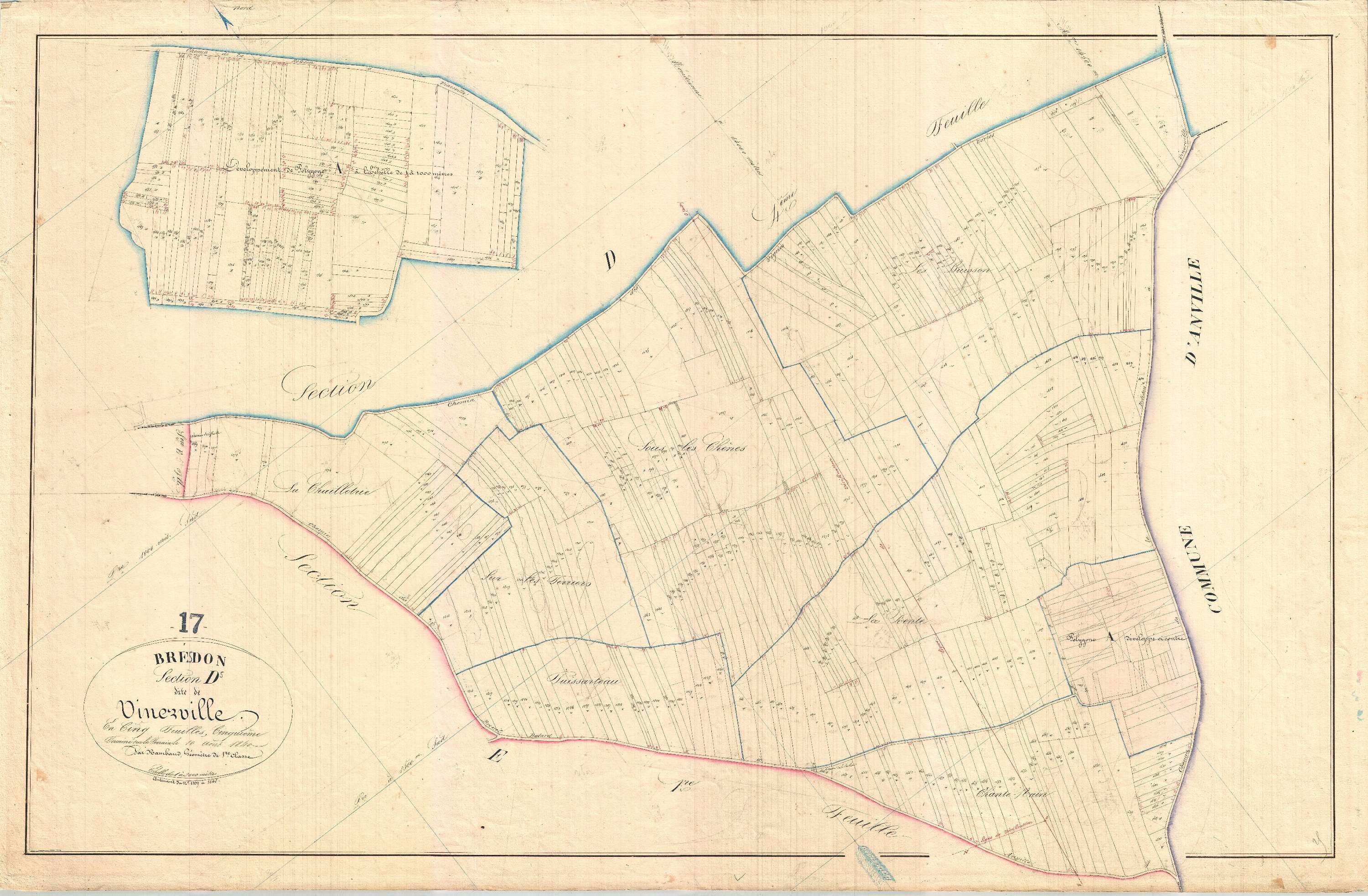 Bresdon - Section D5 dite de Vinerville.