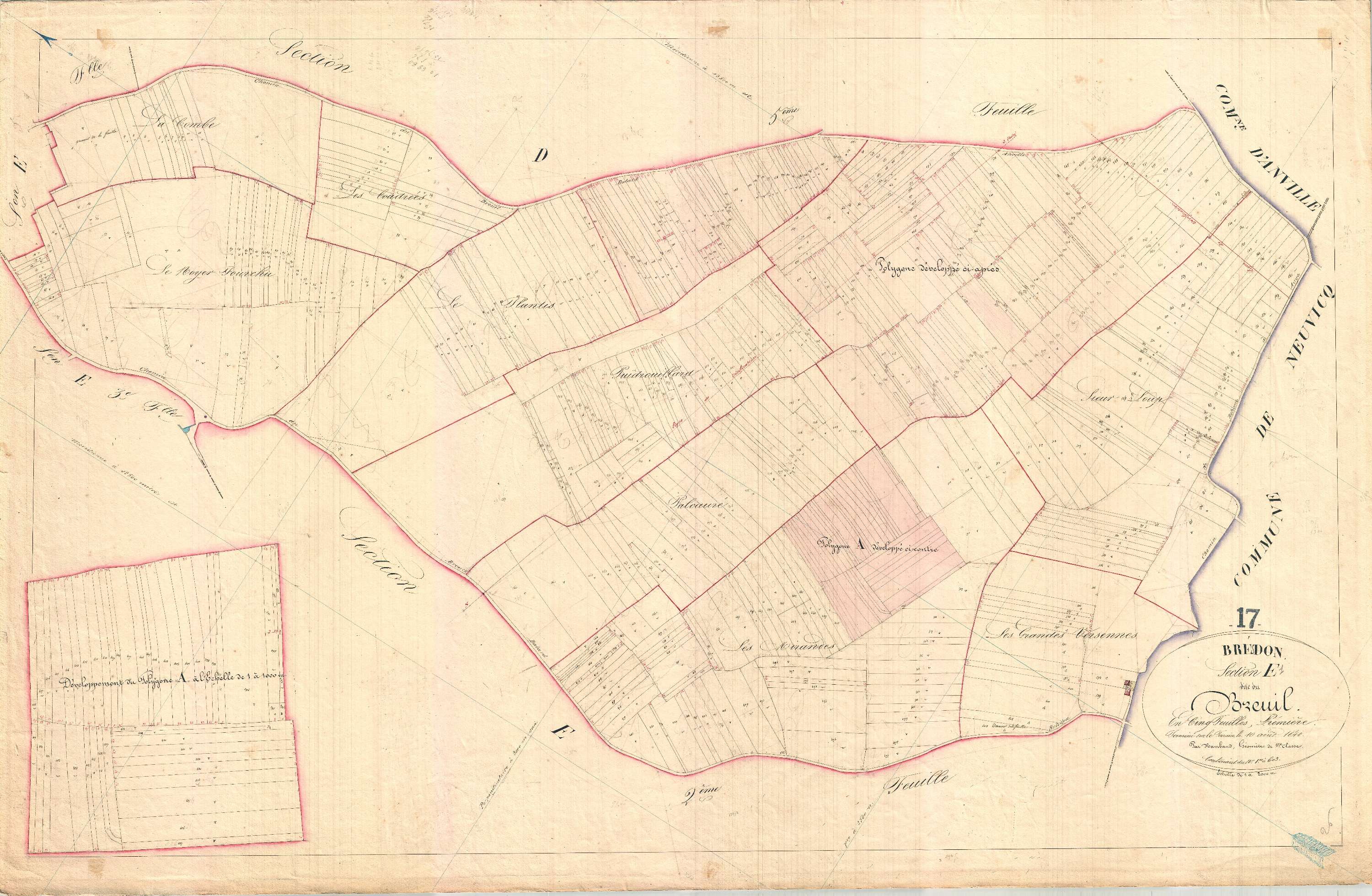 Bresdon - Section E1 dite du Breuil.