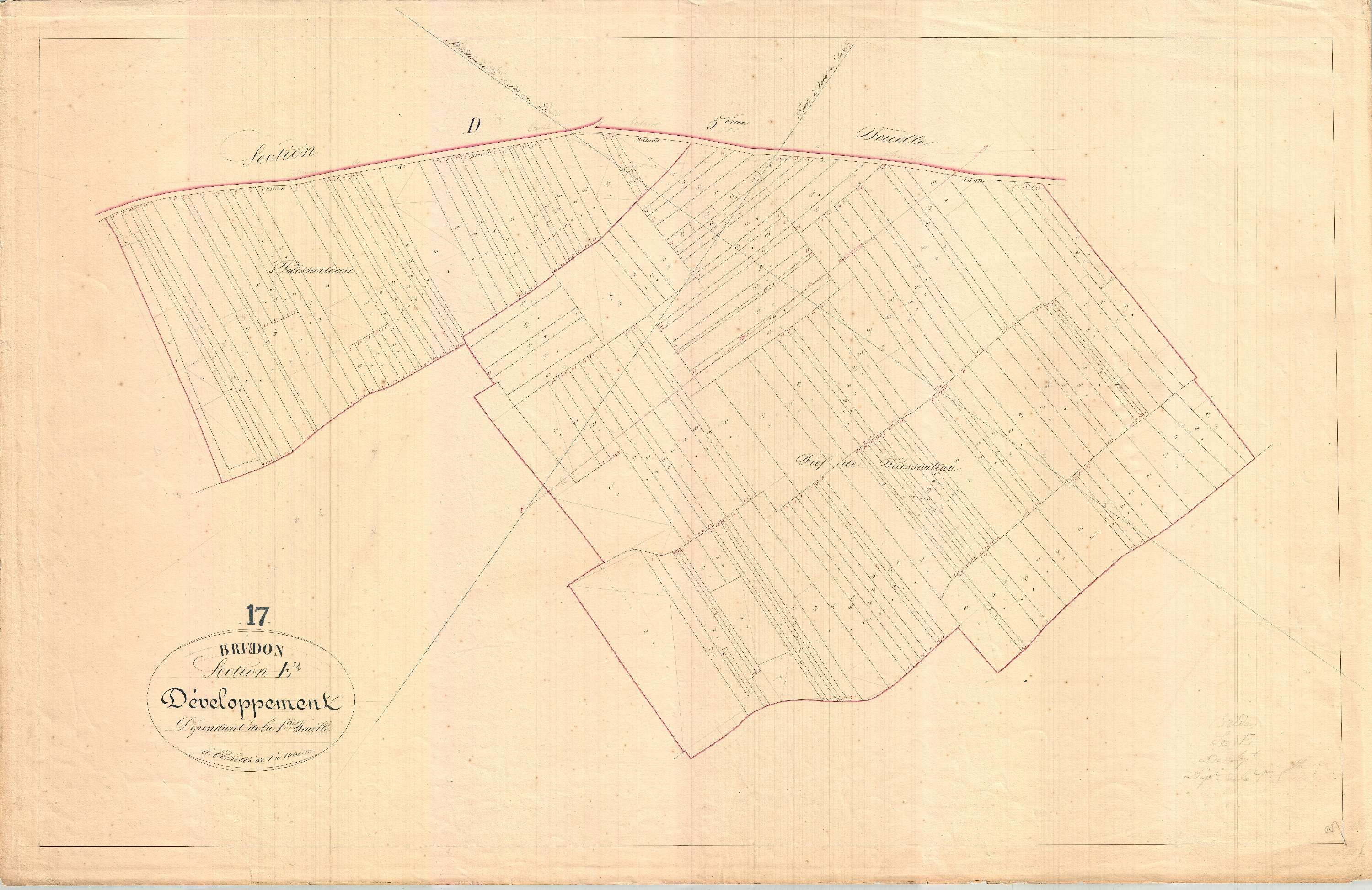 Bresdon - Section E1 développement dite du Breuil.