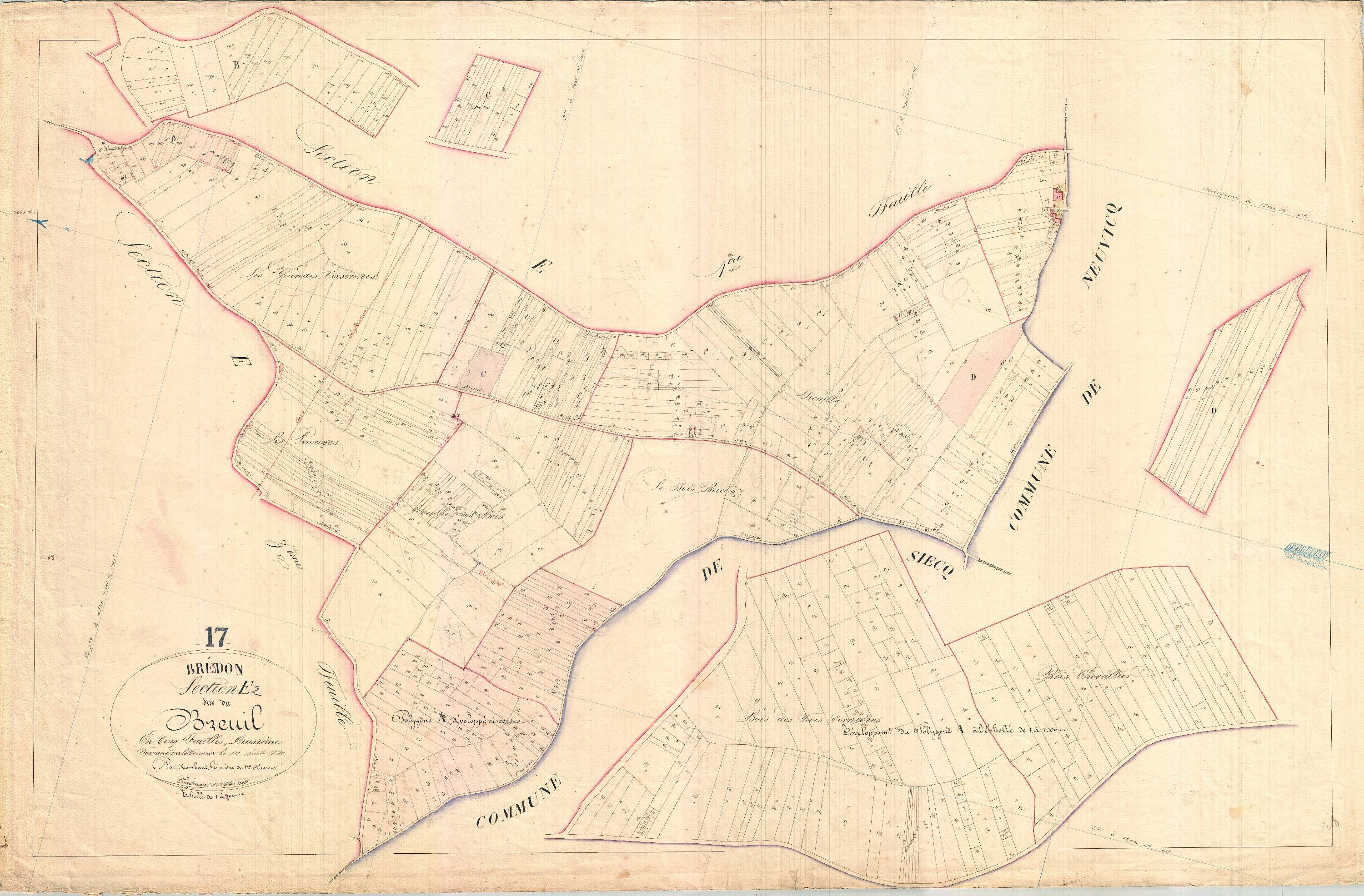 Bresdon - Section E2 dite du Breuil.