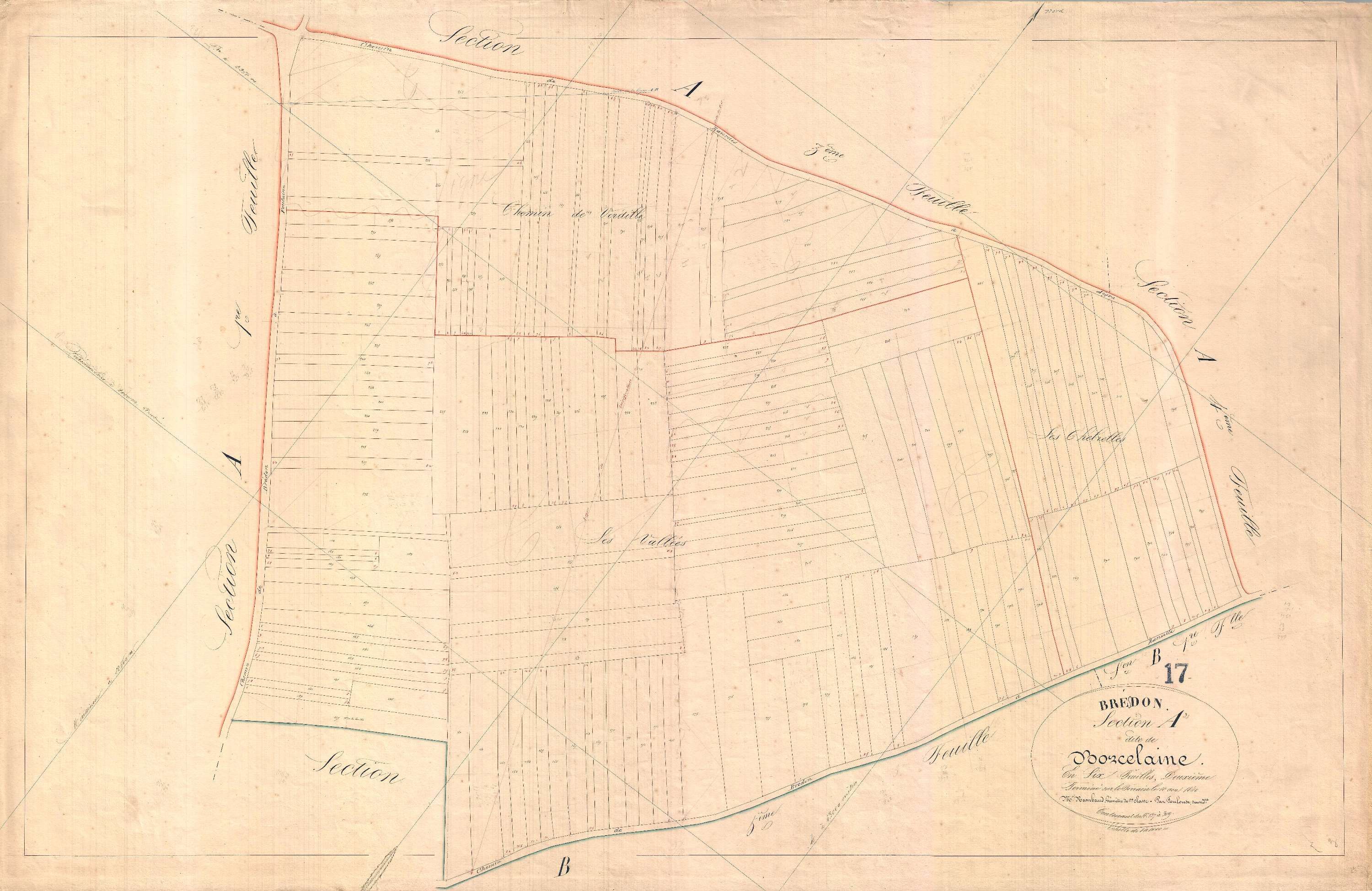 Bresdon - Section A2 dite de la Borcelaine.