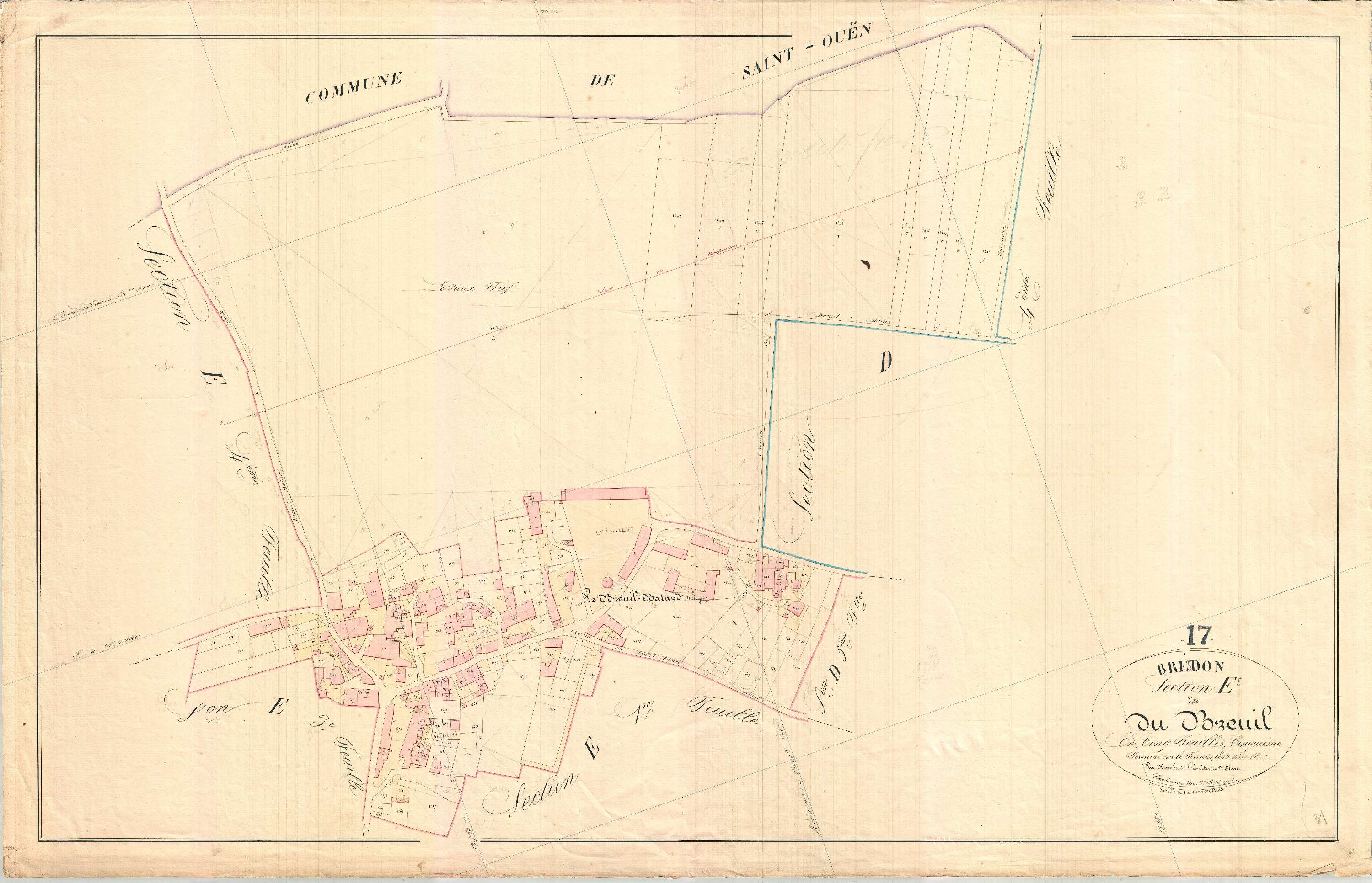 Bresdon - Section E5 dite du Breuil.