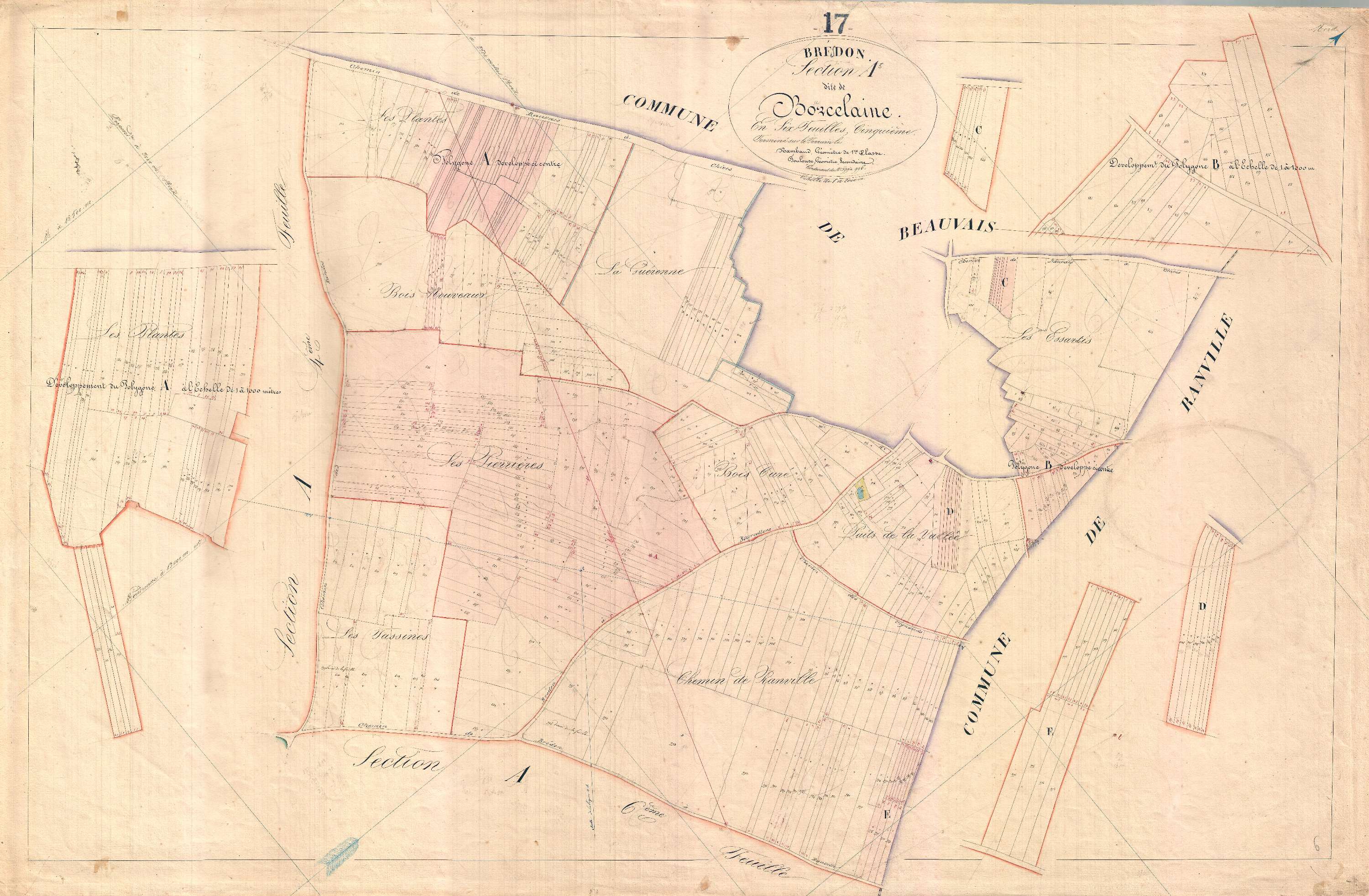 Bresdon - Section A5 dite de la Borcelaine.