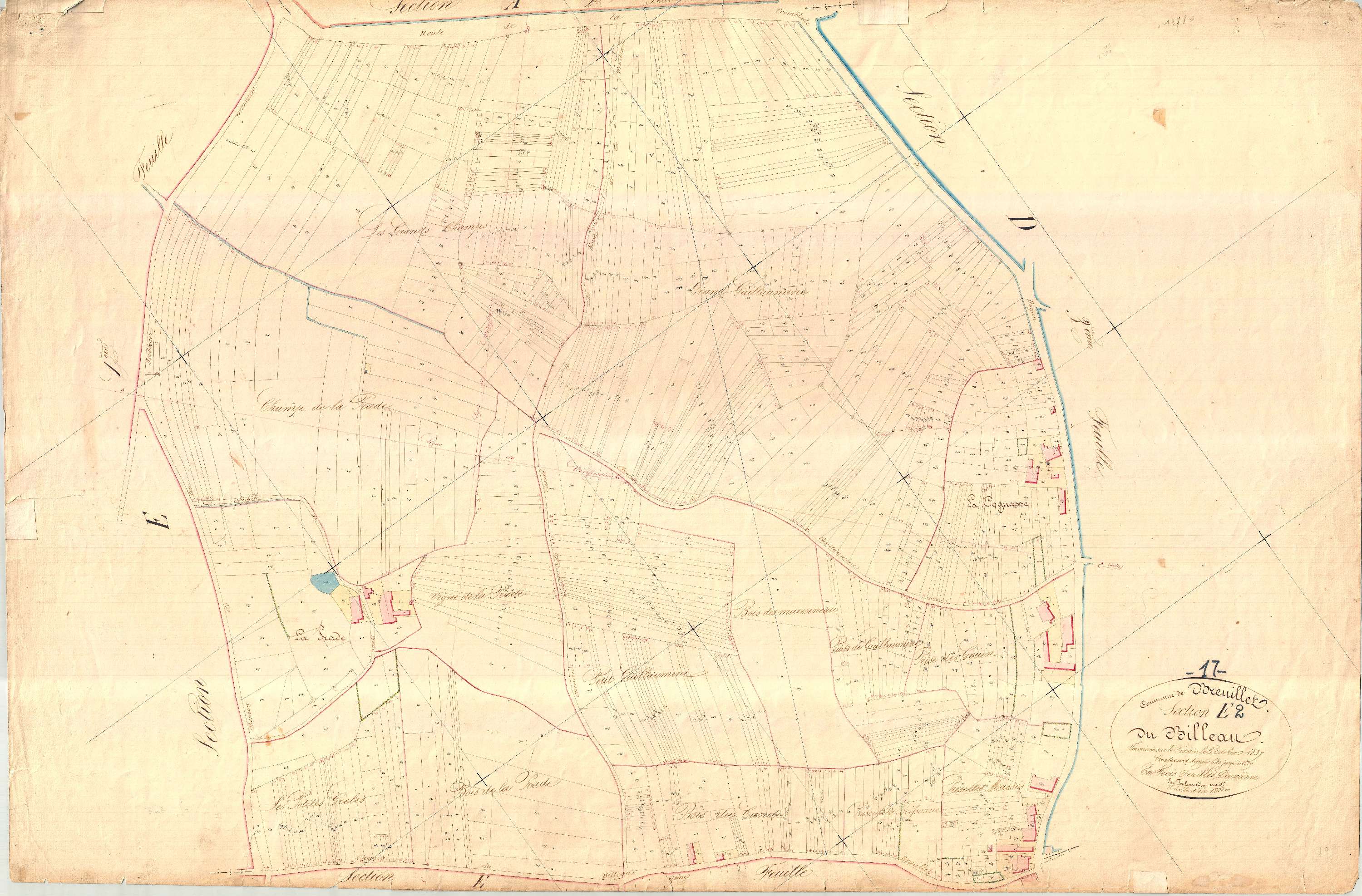 Breuillet - Section E2 dite de Billeau.