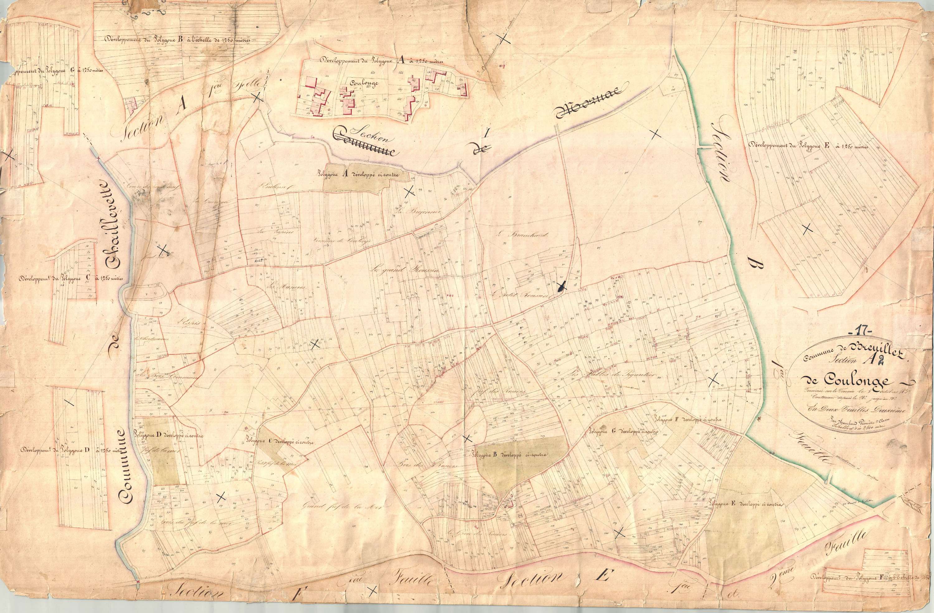 Breuillet - Section A2 dite du Bourg.