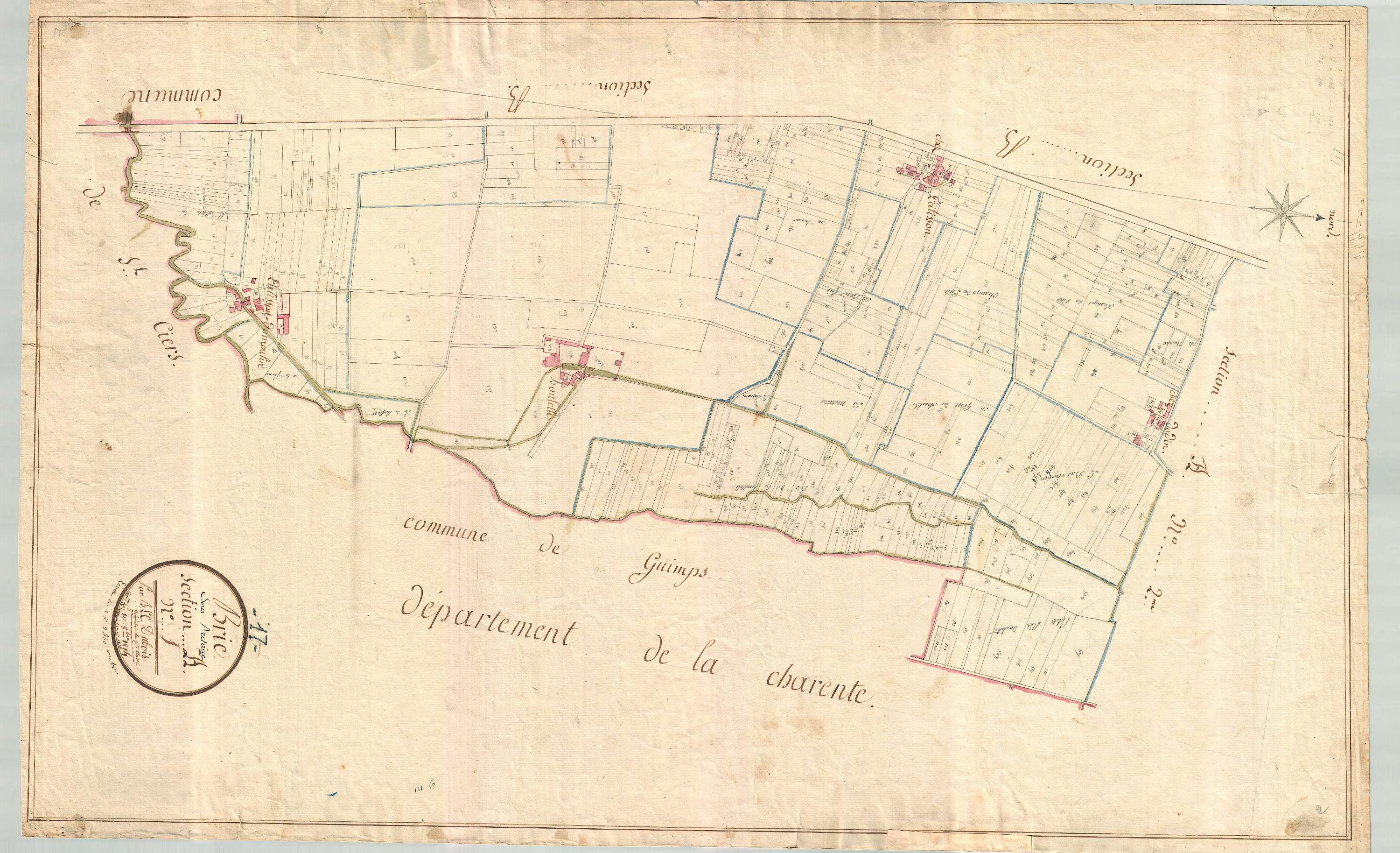 Brie-sous-Archiac - Section A1 (sans nom).