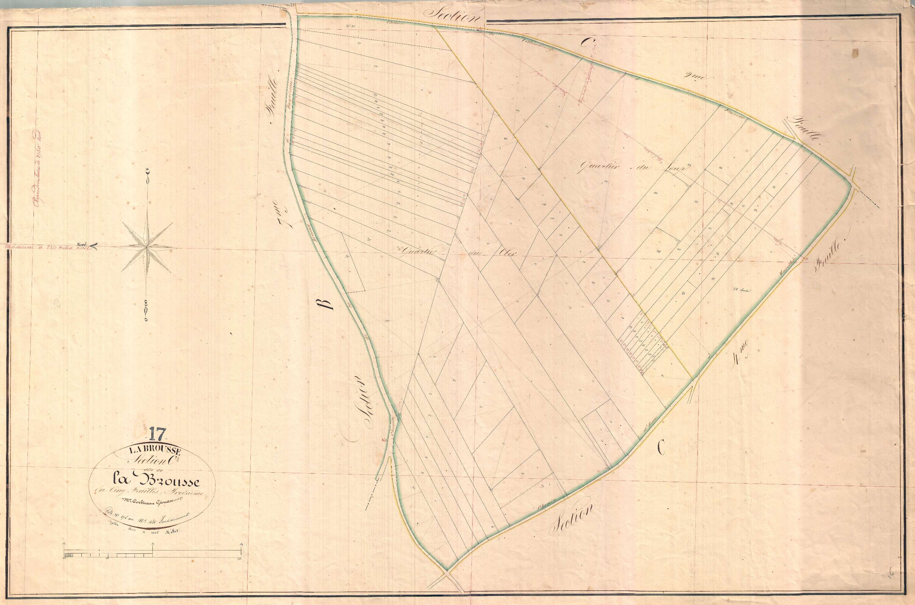 La Brousse - Section C3 dite de la Brousse.
