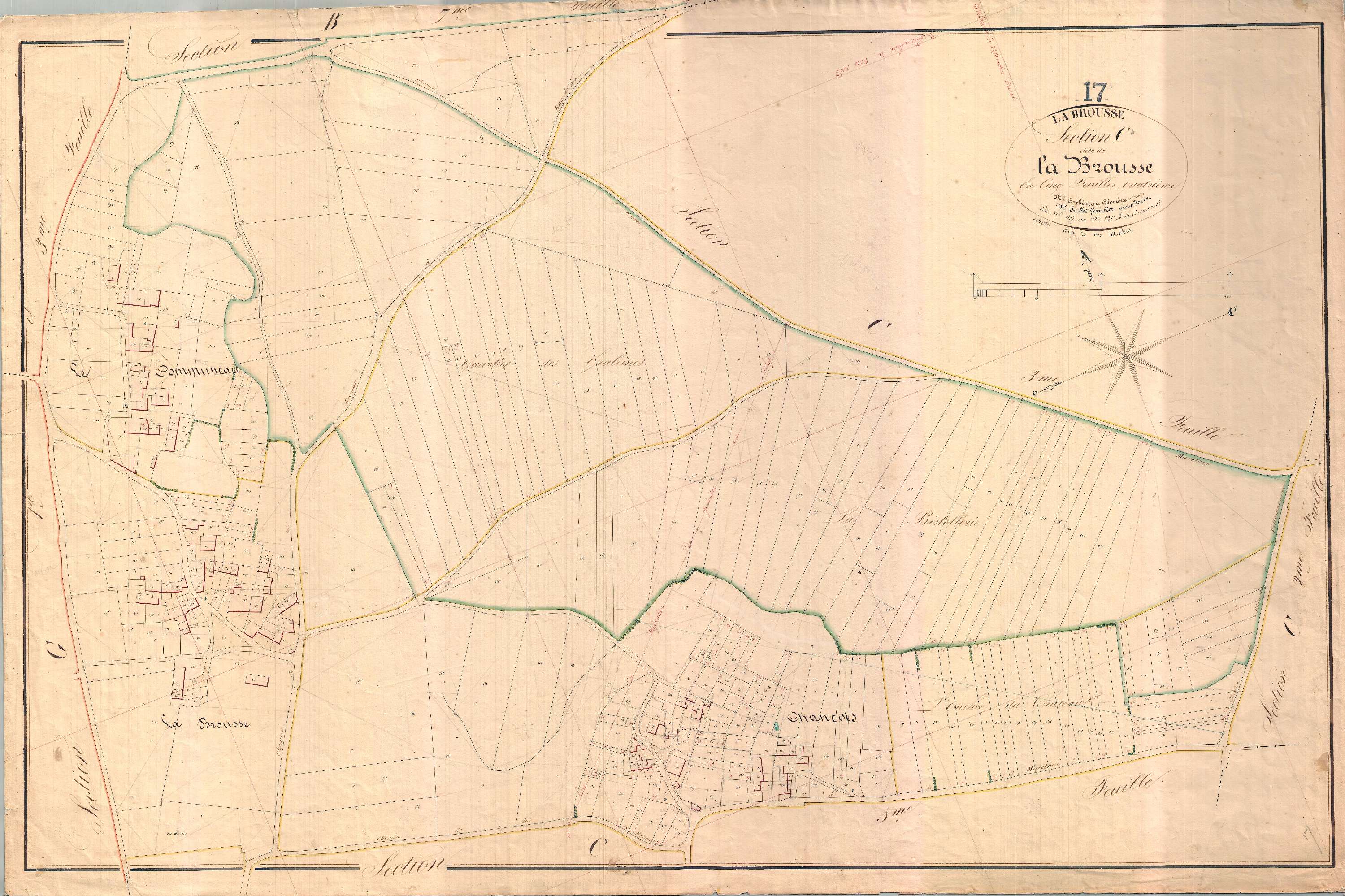 La Brousse - Section C4 dite de la Brousse.