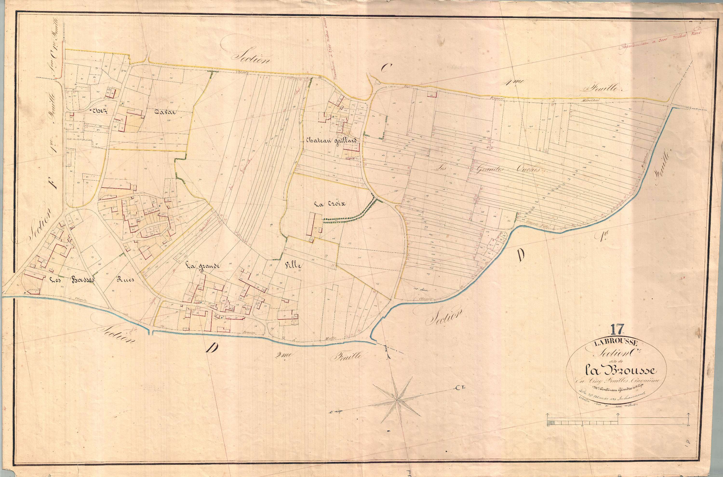La Brousse - Section C5 dite de la Brousse.