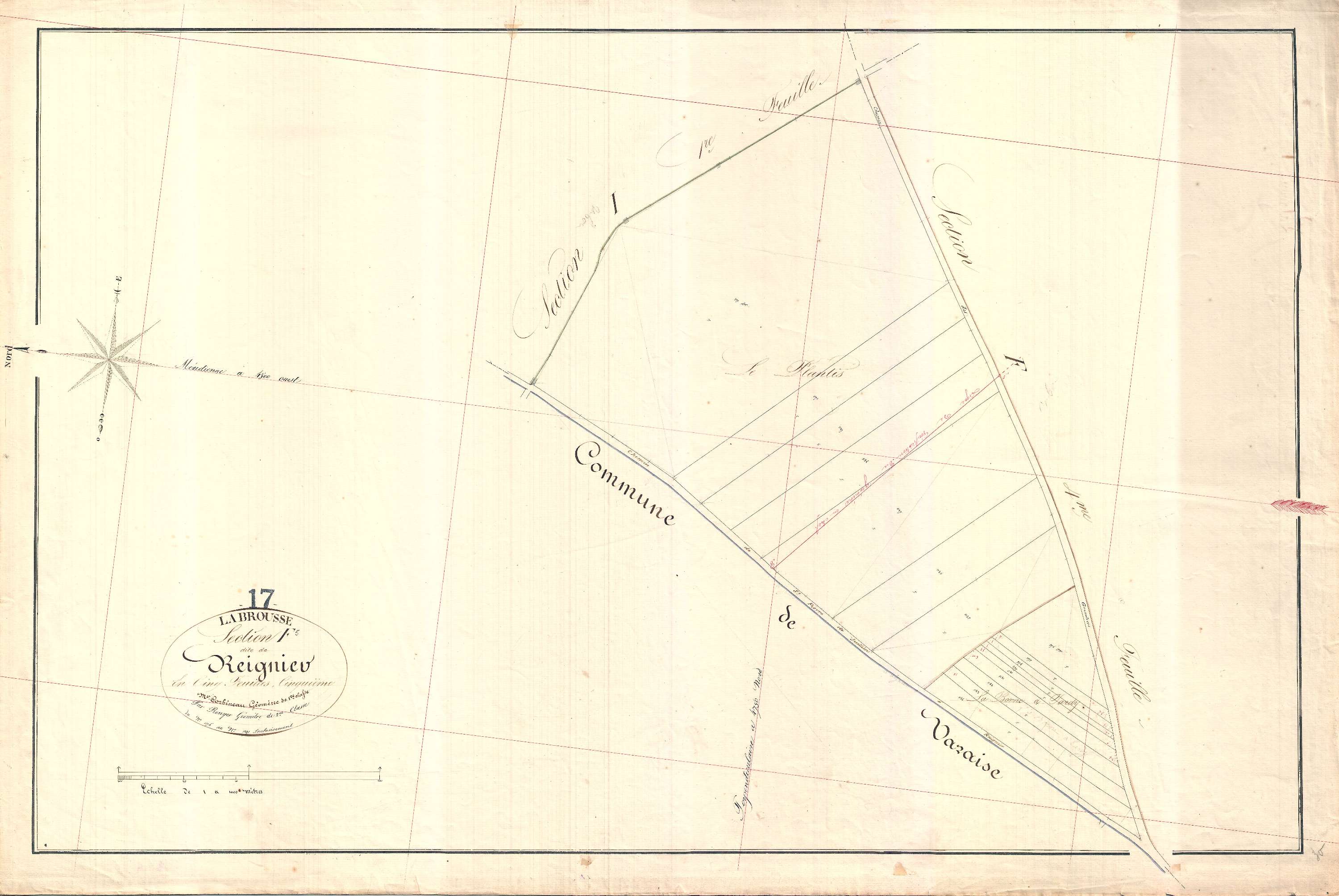 La Brousse - Section F5 dite de Régnier.