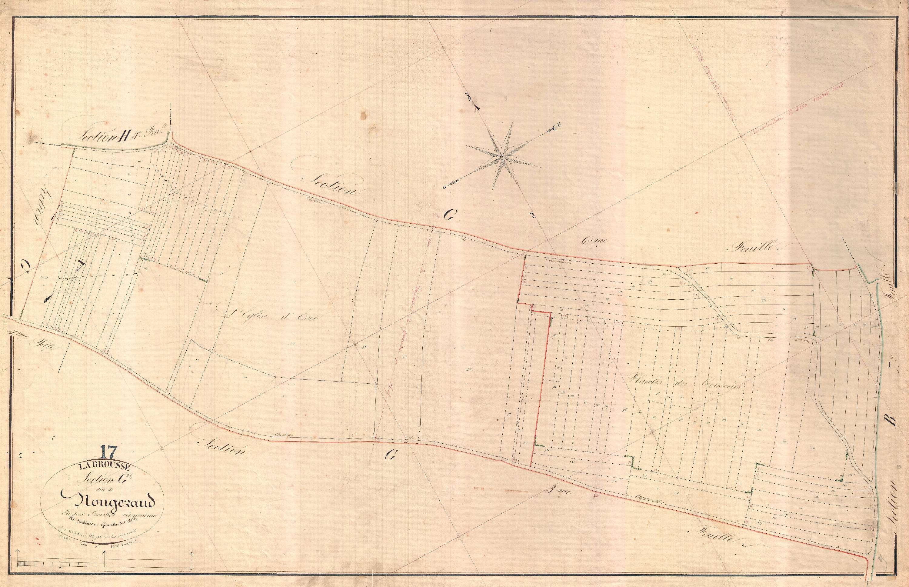 La Brousse - Section G5 dite de Nougeraud.