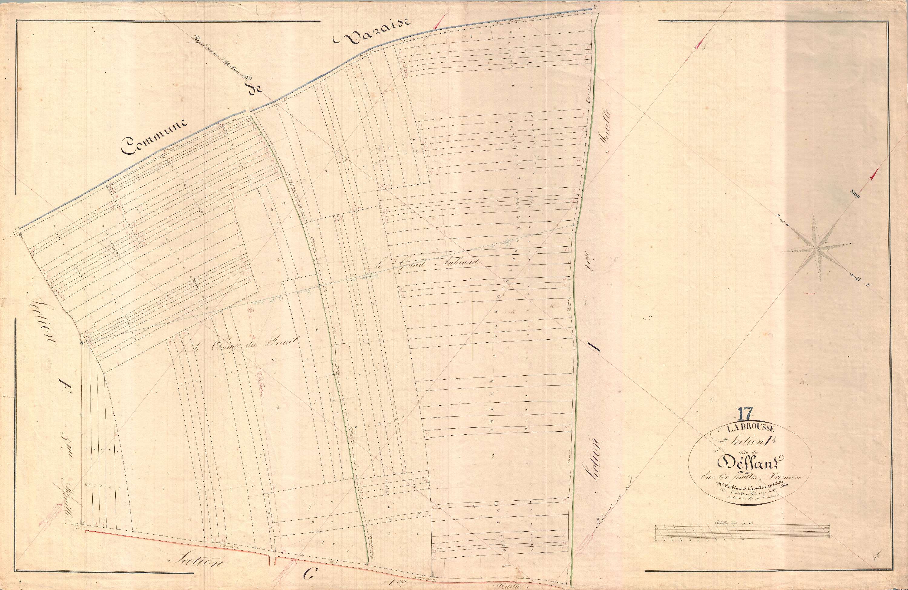 La Brousse - Section I1 dite de Deffant.