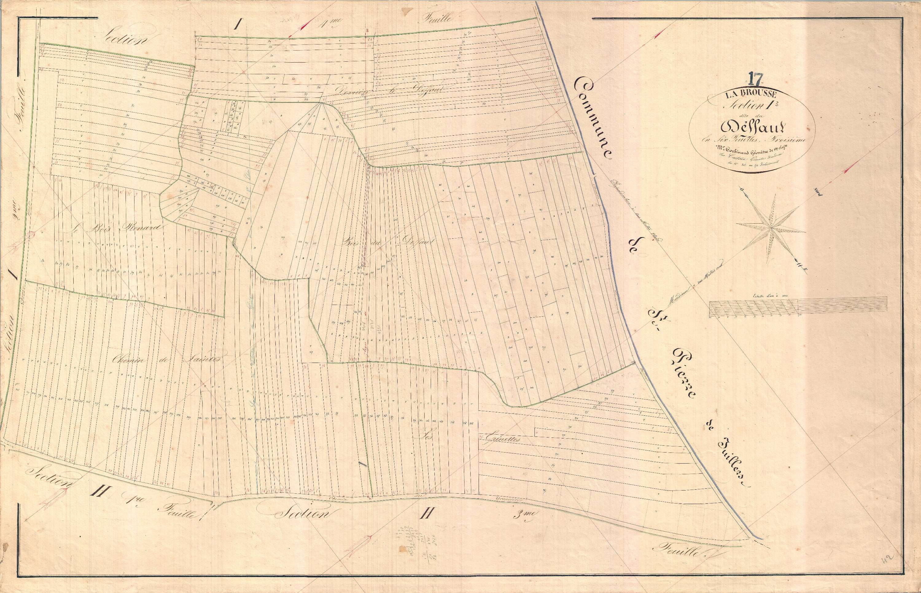 La Brousse - Section I3 dite de Deffant.