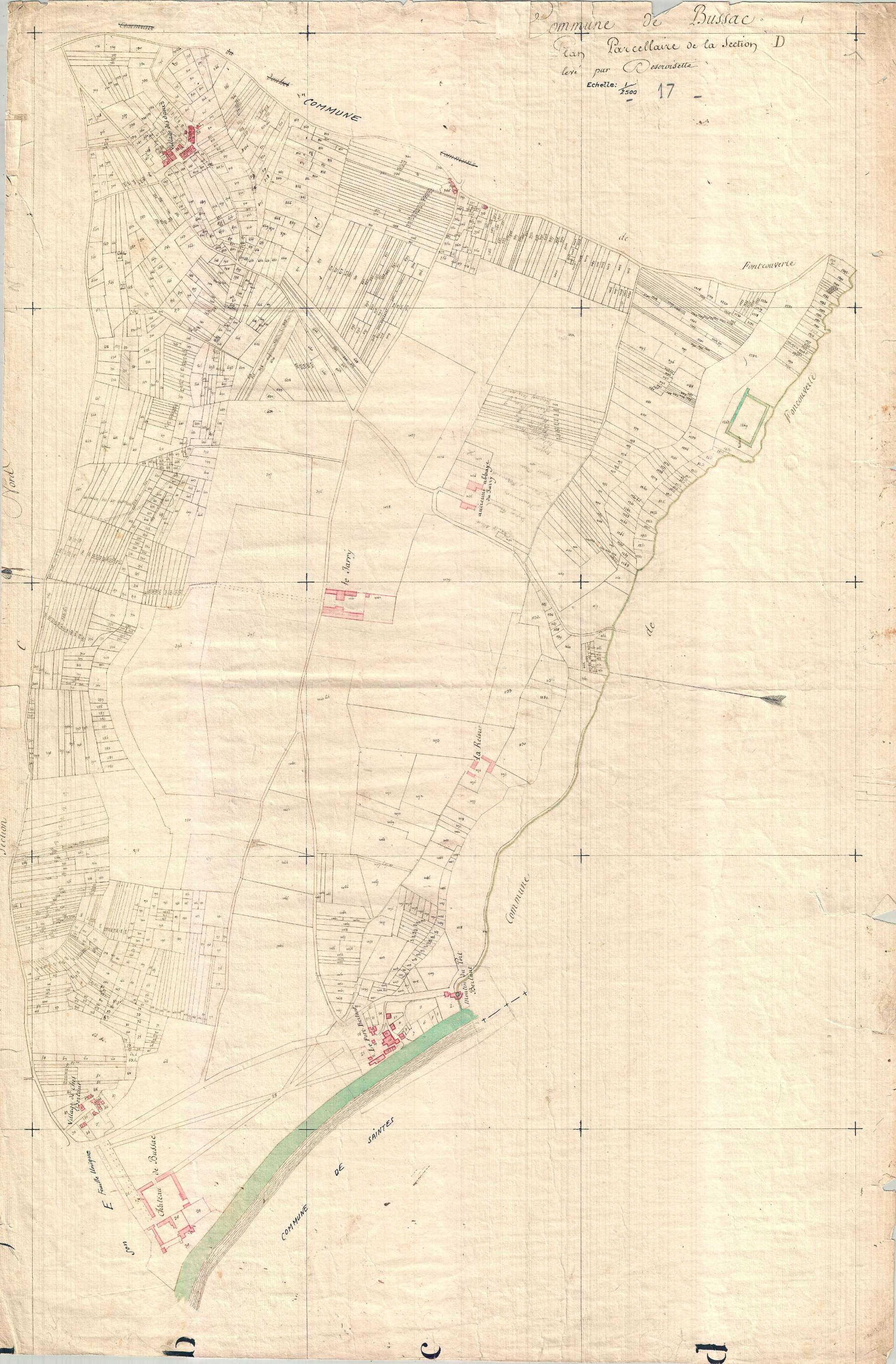 Bussac-sur-Charente - Section D (sans nom).