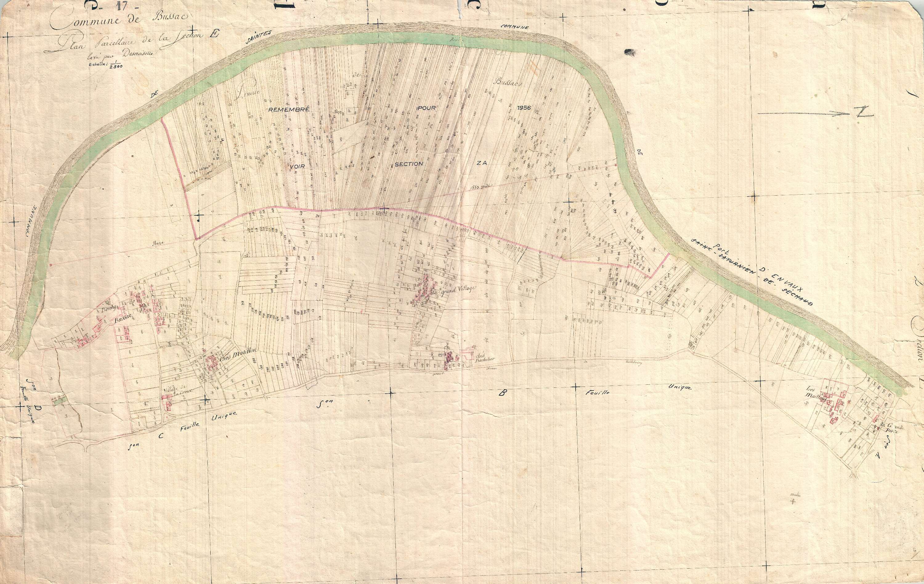 Bussac-sur-Charente - Section E (sans nom).