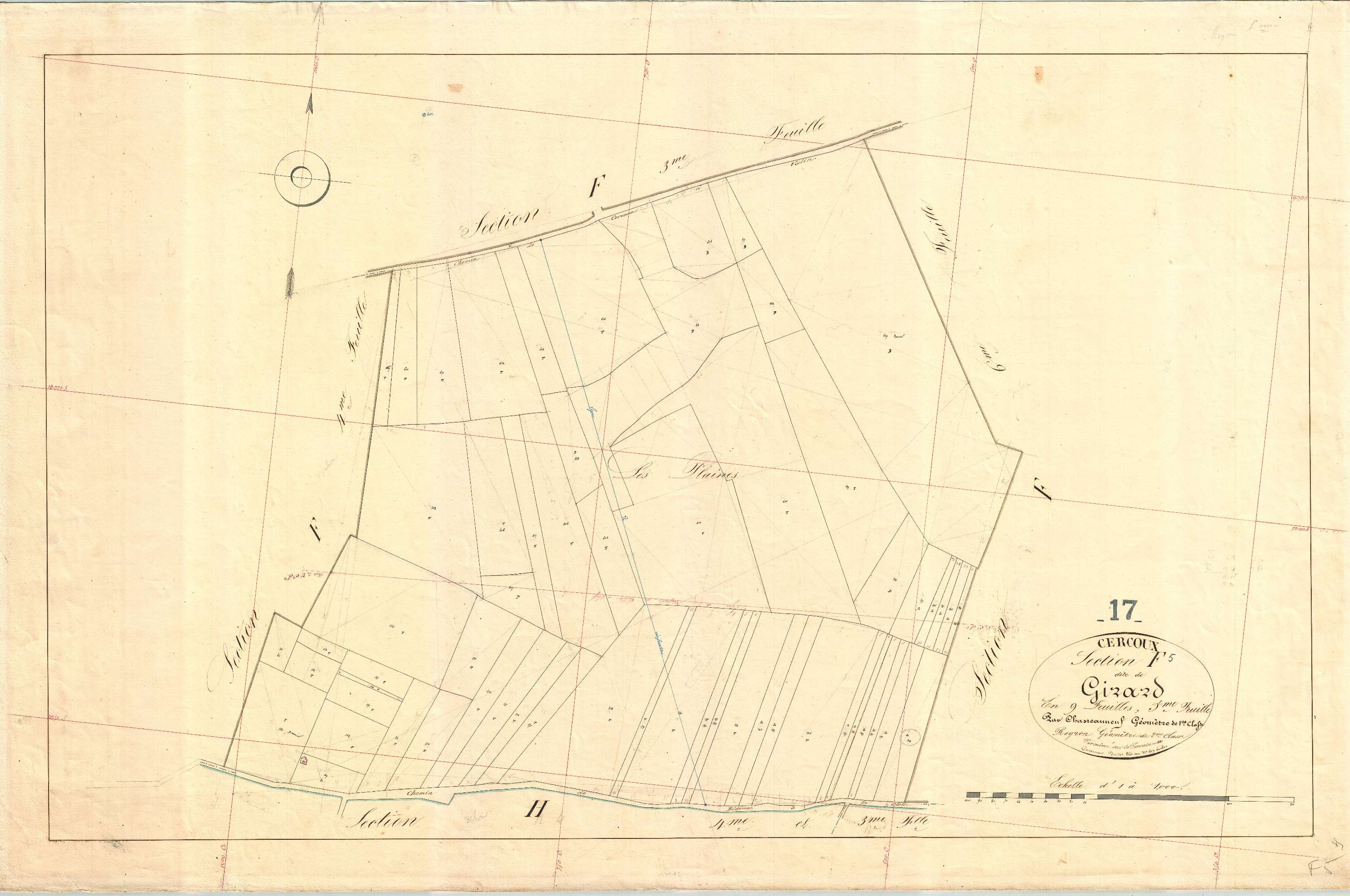 Cercoux - Section F5 dite de Girard.