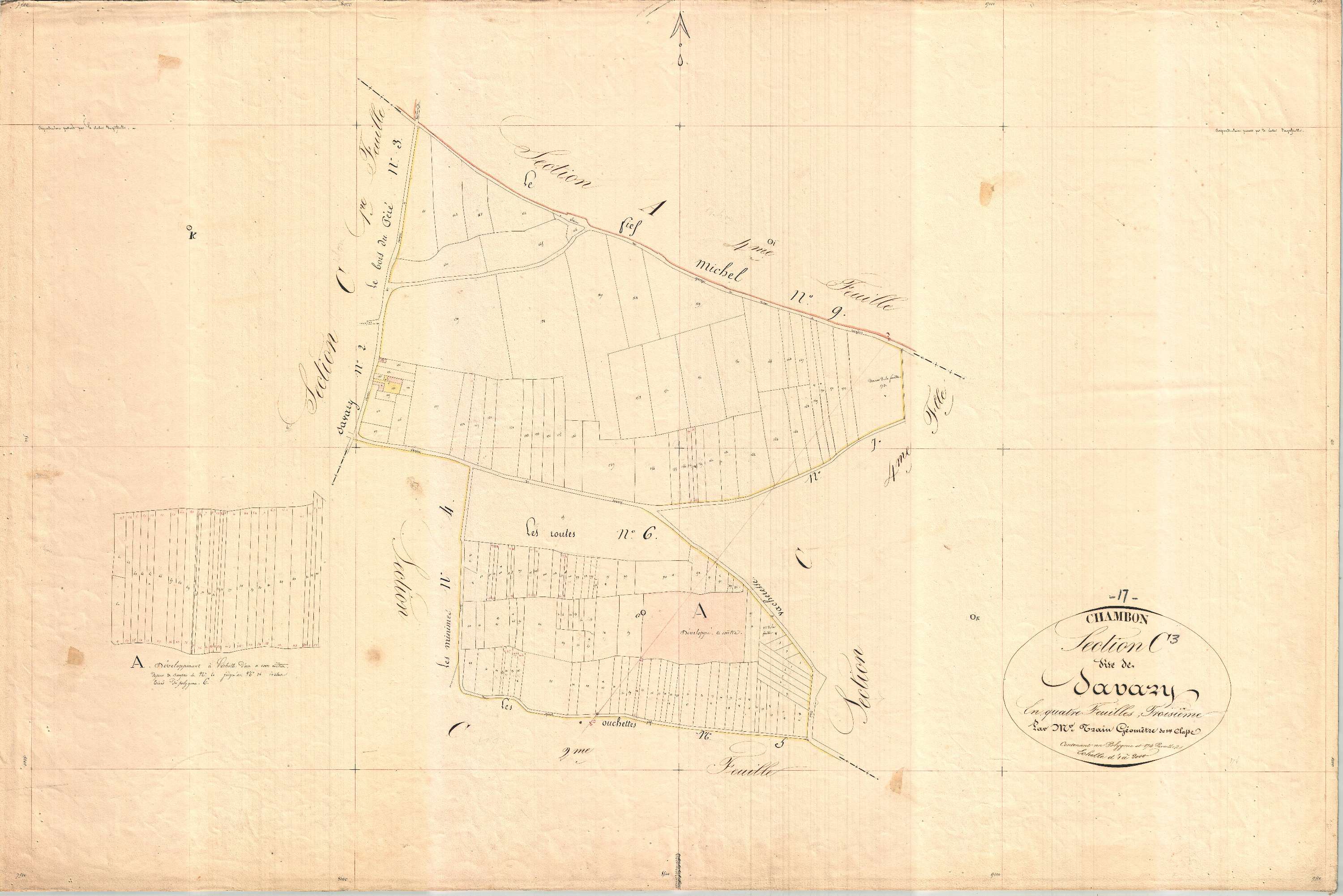 Chambon - Section C3 dite de Savary.