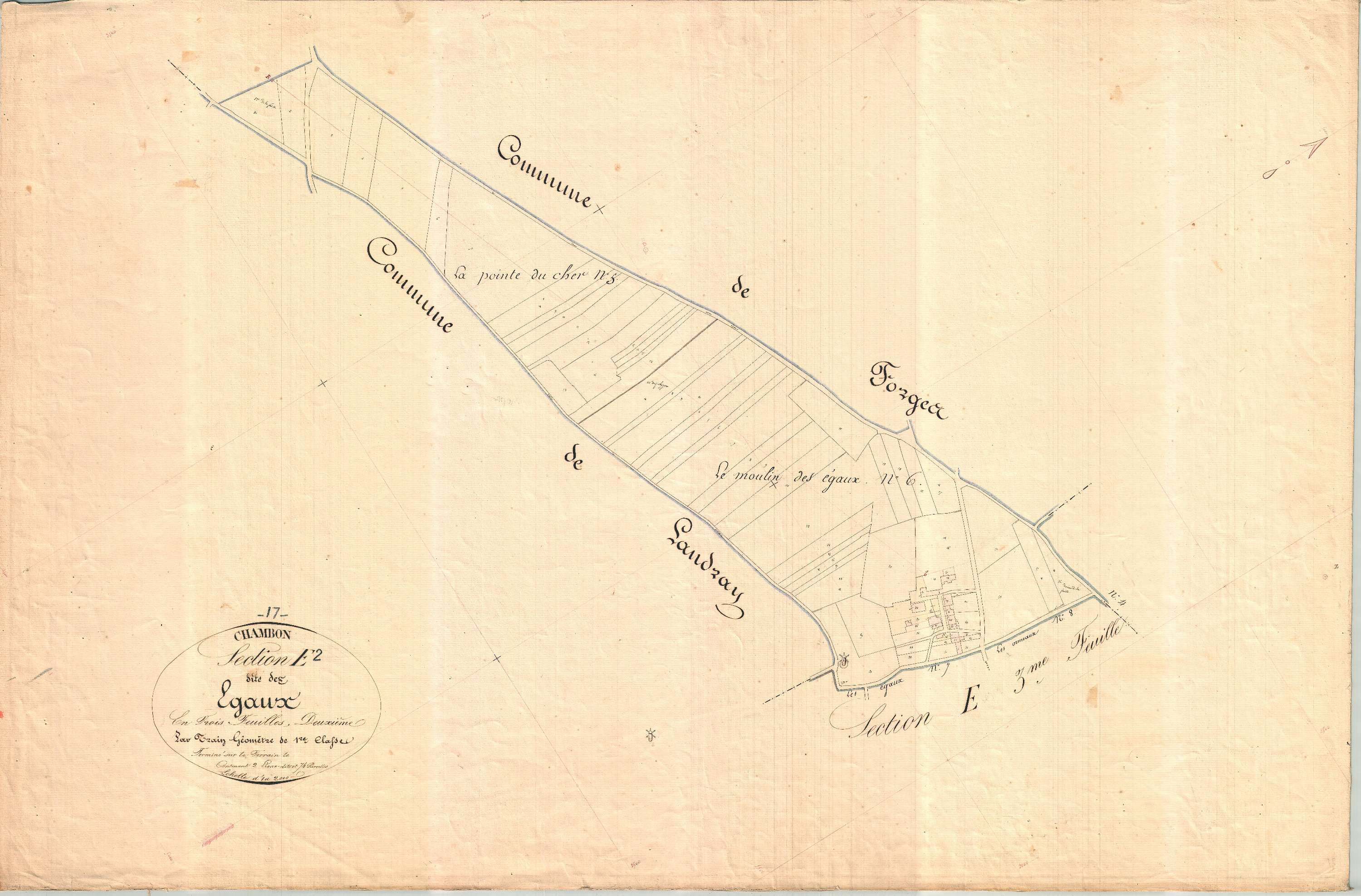 Chambon - Section E2 dite des Egaux.