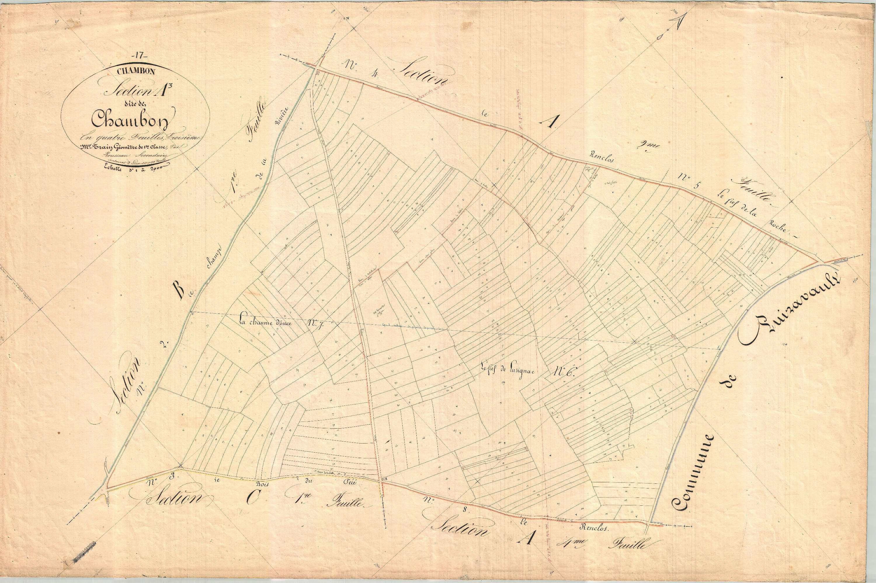 Chambon - Section A3 dite des Chambons.