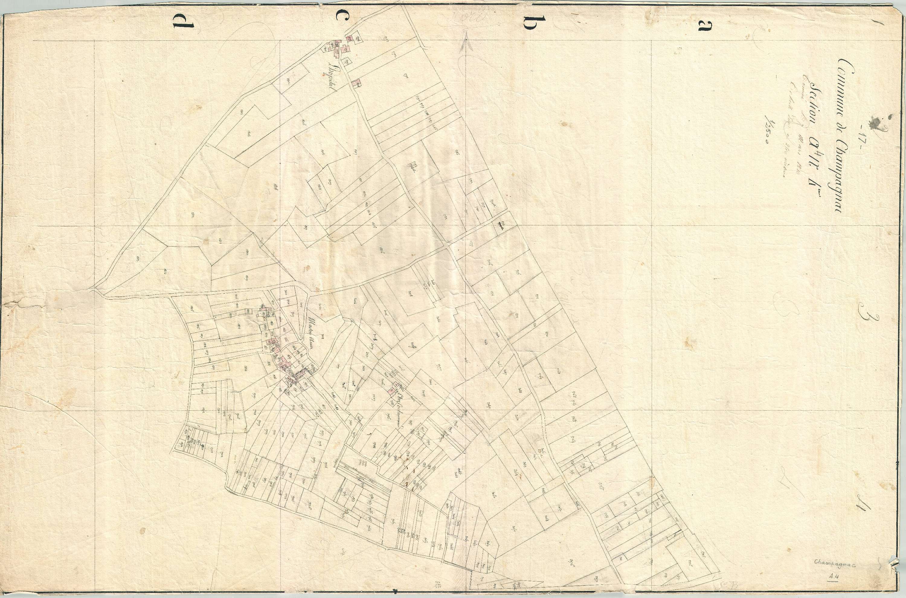 Champagnac - Section A4 (sans nom).