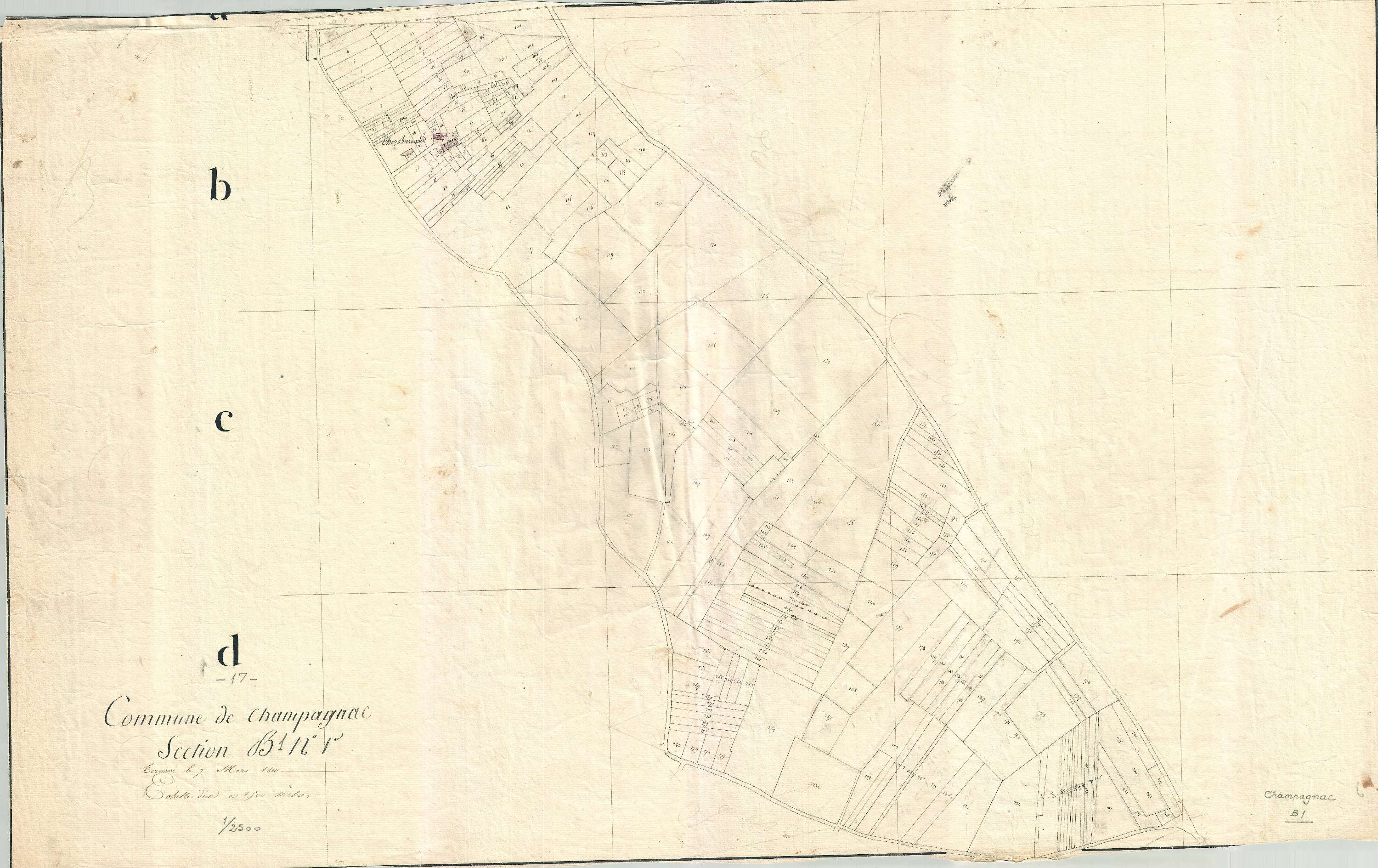 Champagnac - Section B1 (sans nom).