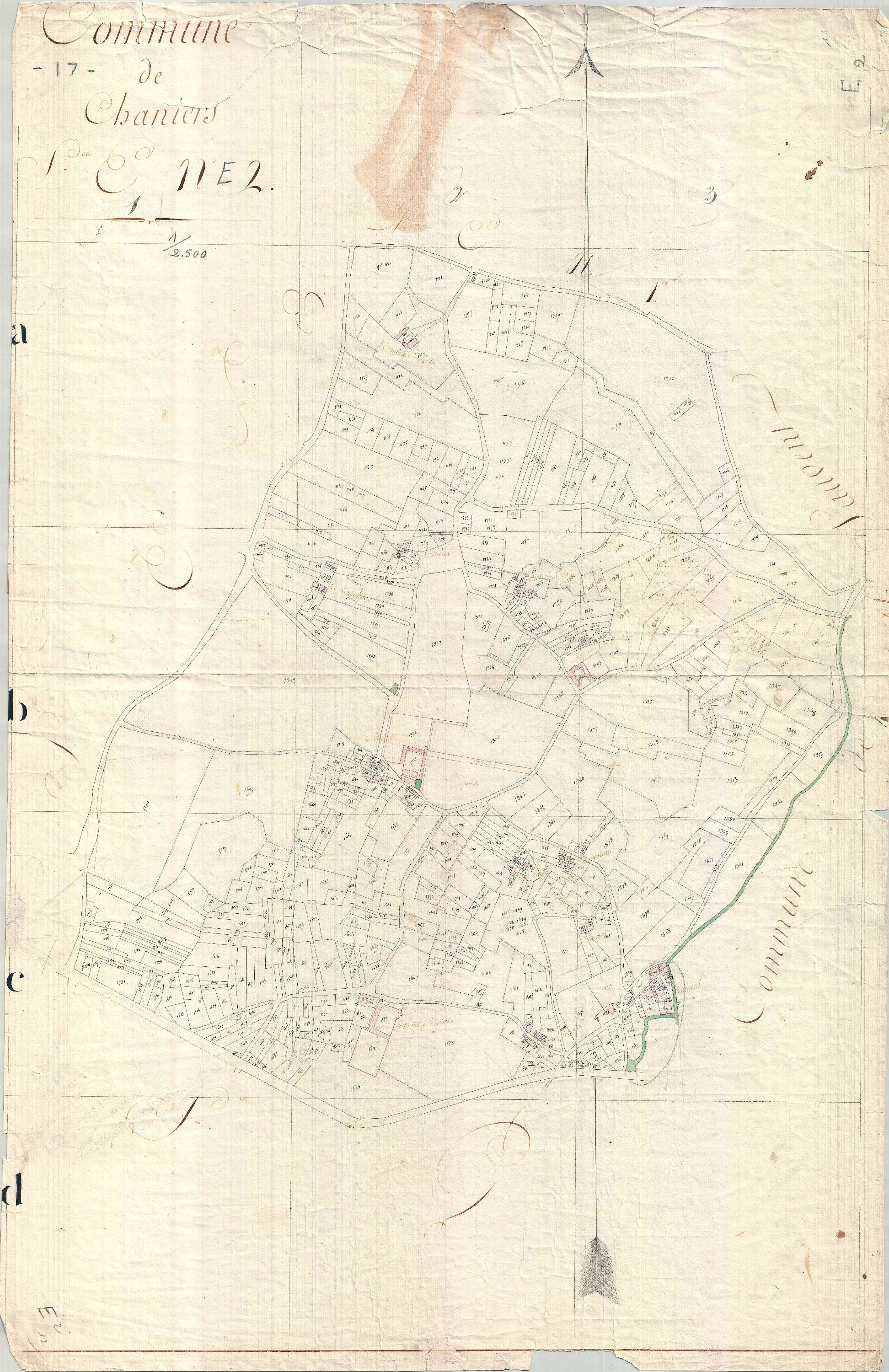Chaniers - Section E2 (sans nom).