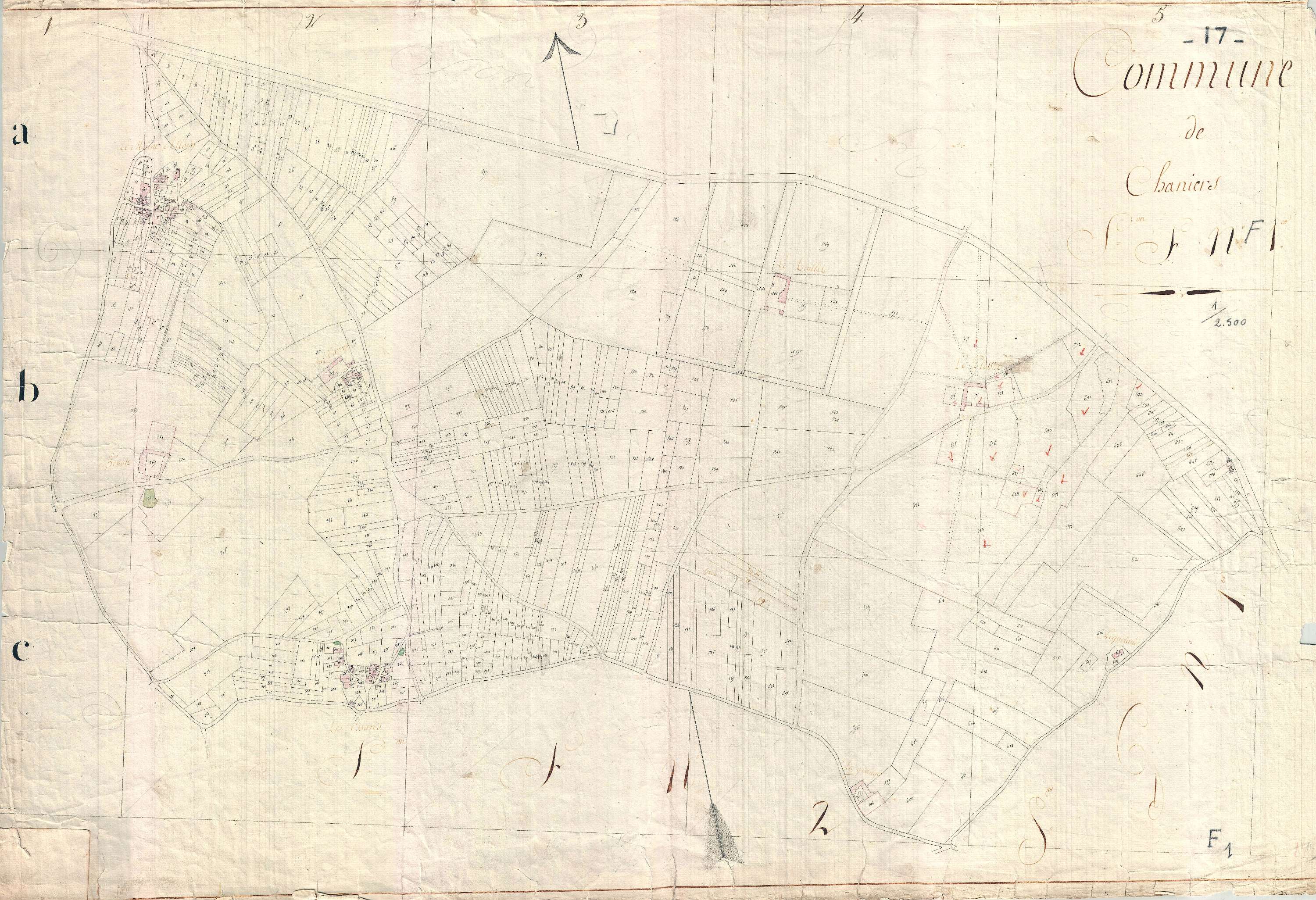 Chaniers - Section F1 (sans nom).